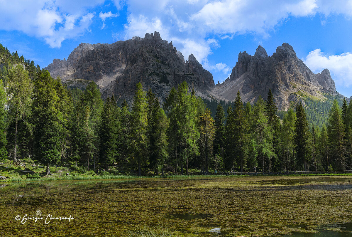 Lago antorno e i cadini di Misurina