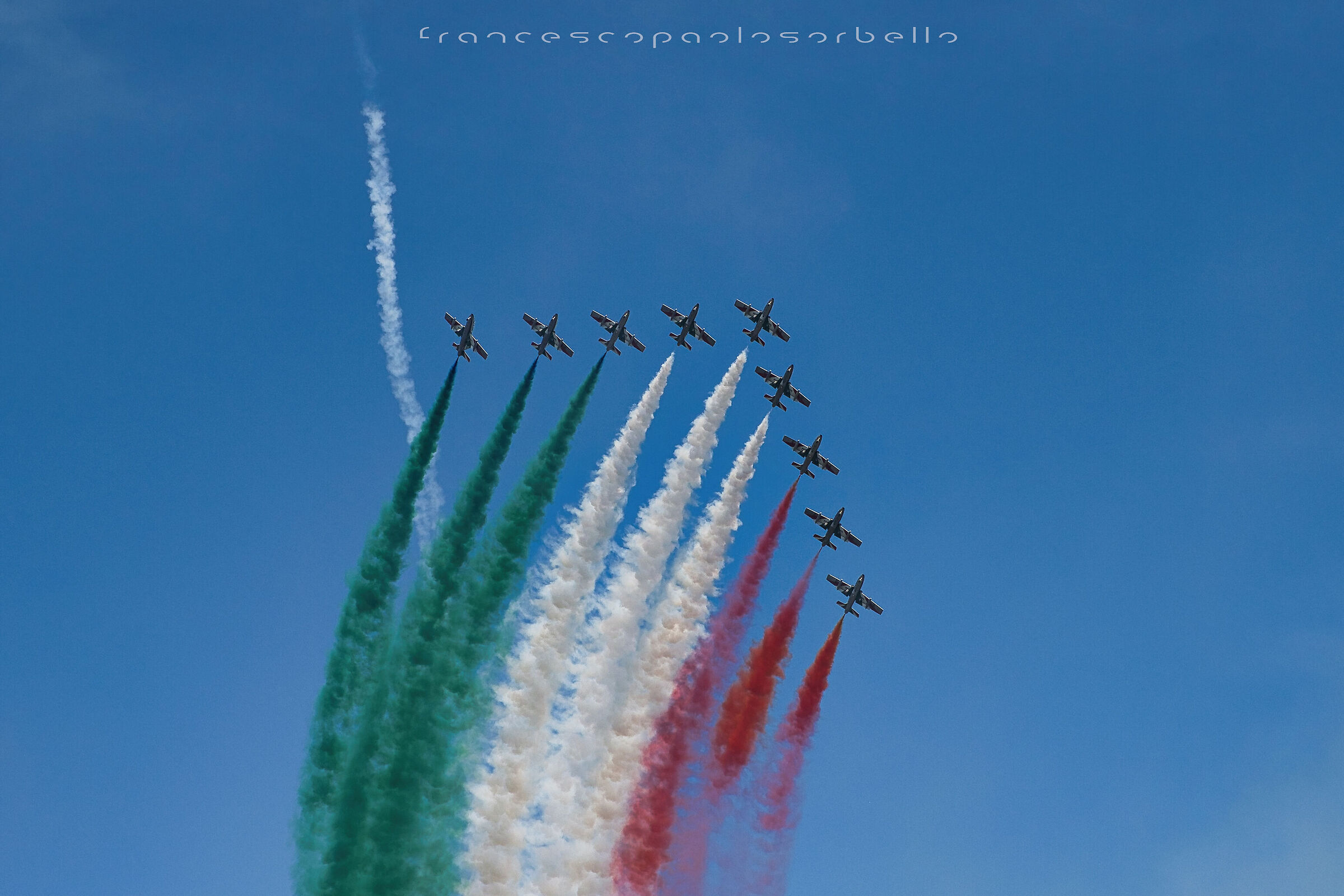 The Arrowhead with the Italian flag