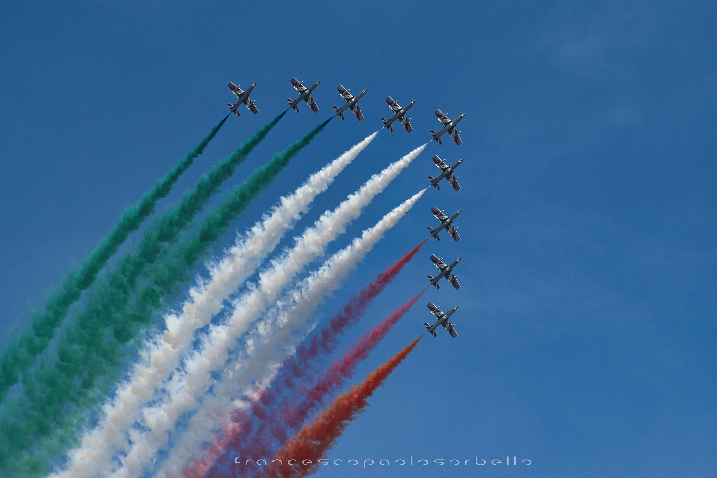 The Arrowhead with the Italian flag
