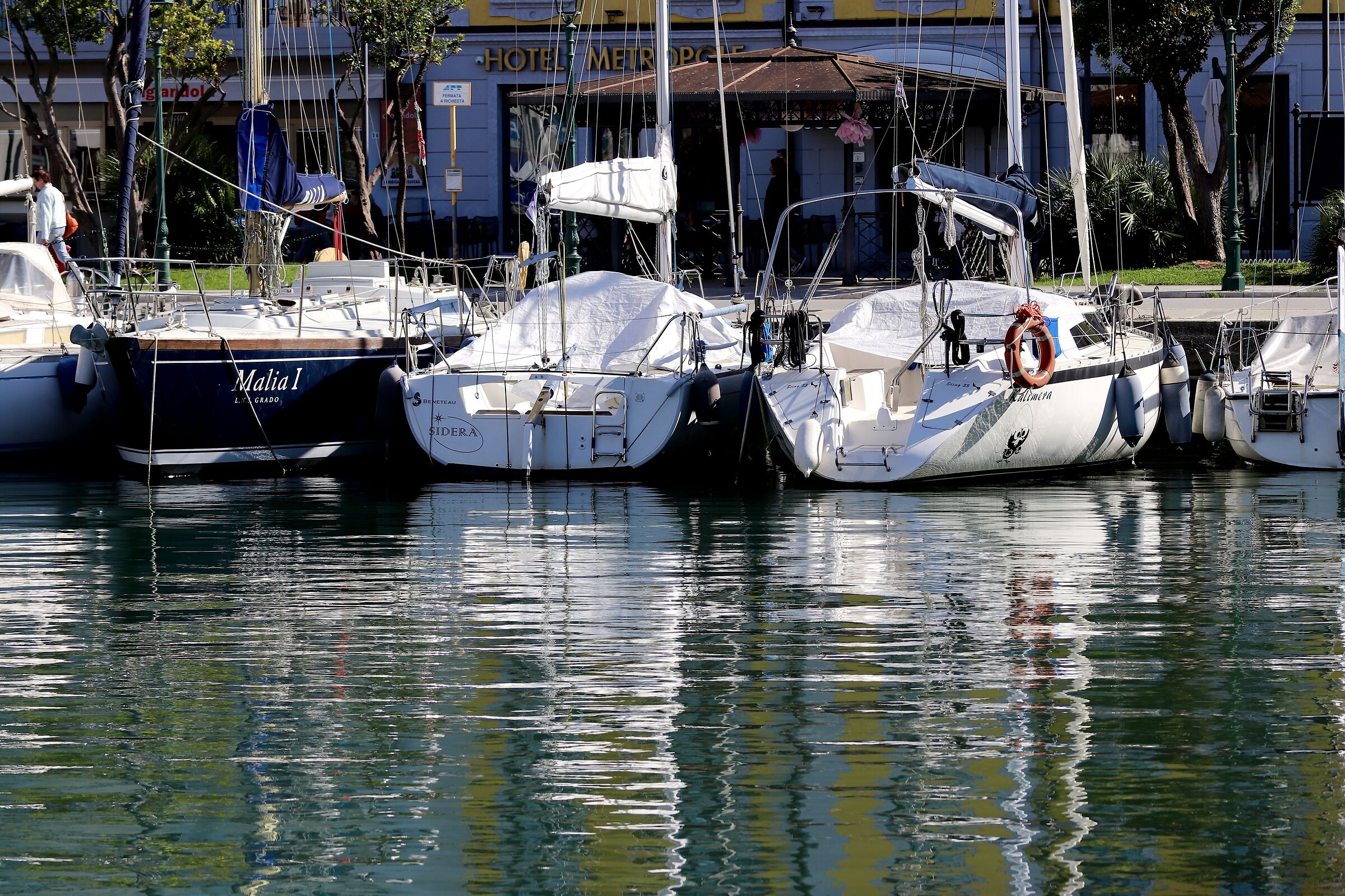 Cromatismi autunnali nel Mandracchio di Grado
