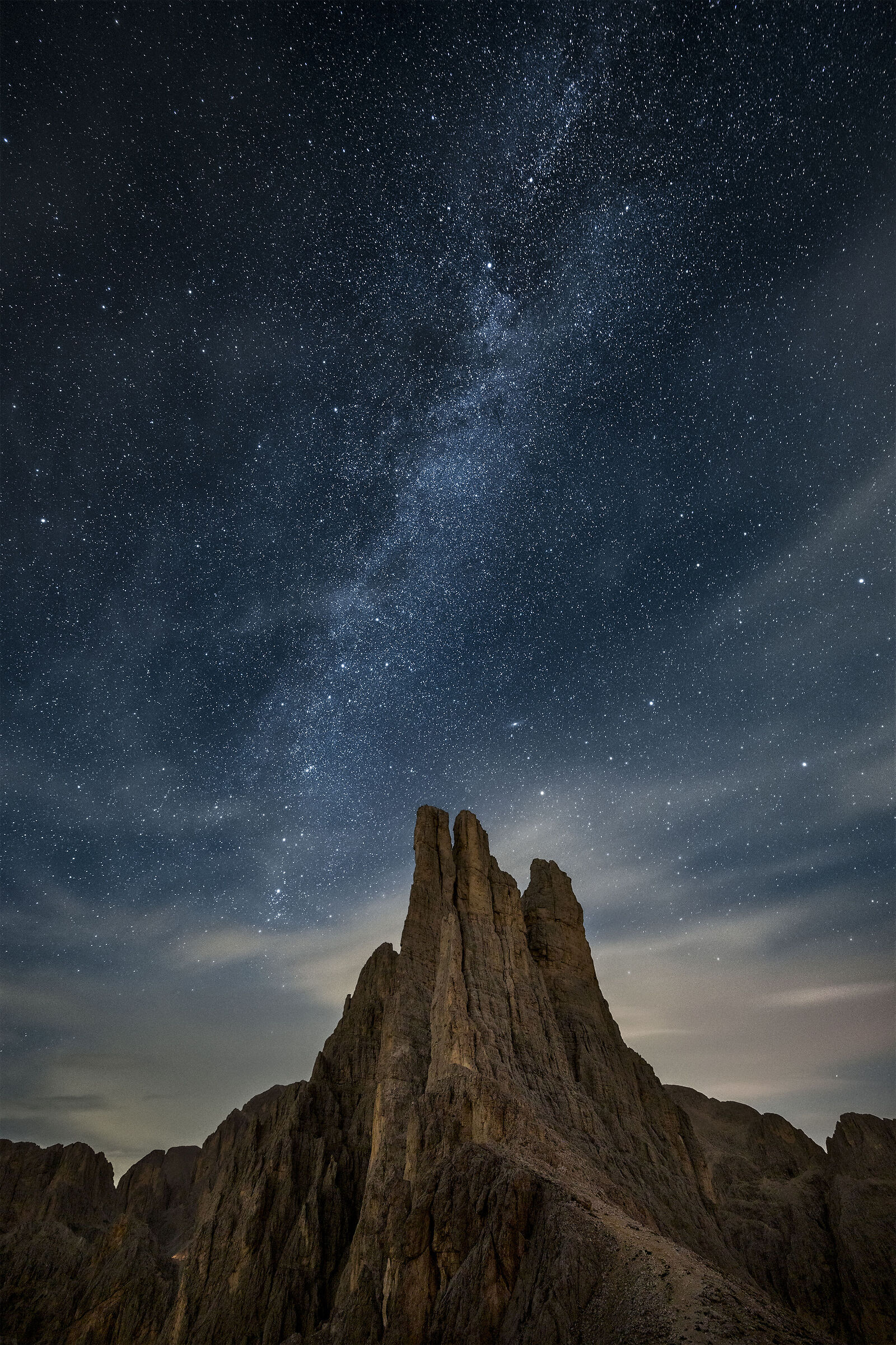 Milky Way on the Vajolet Towers
