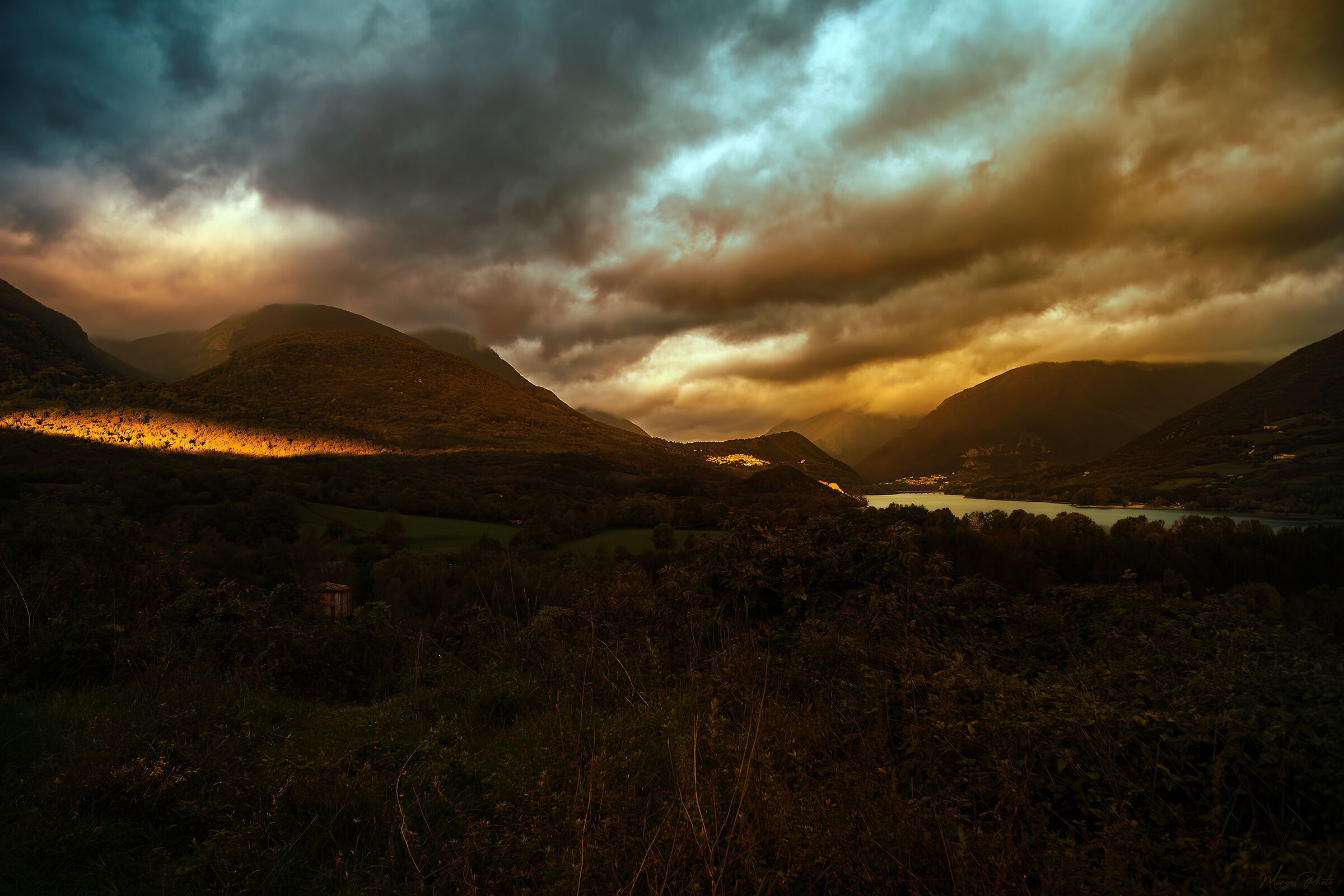Vista sul lago