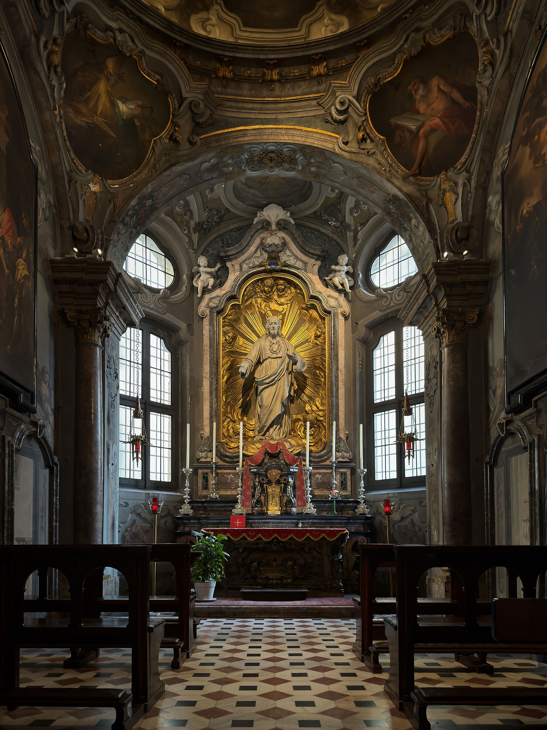 Altare del Santissimo Sacramento, Chiesa S'Ambrogio