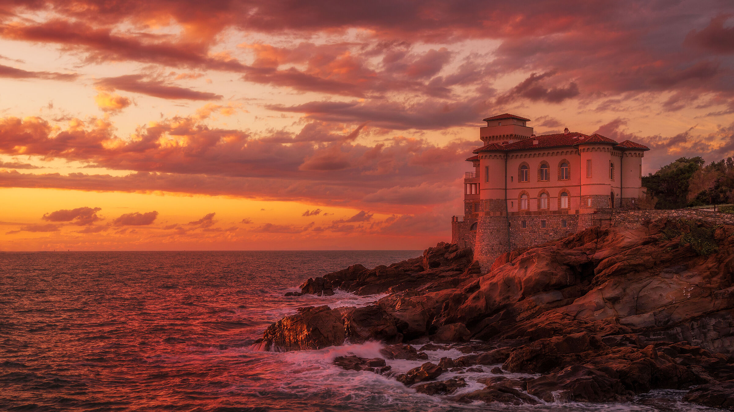 The Castello del Boccale, Livorno