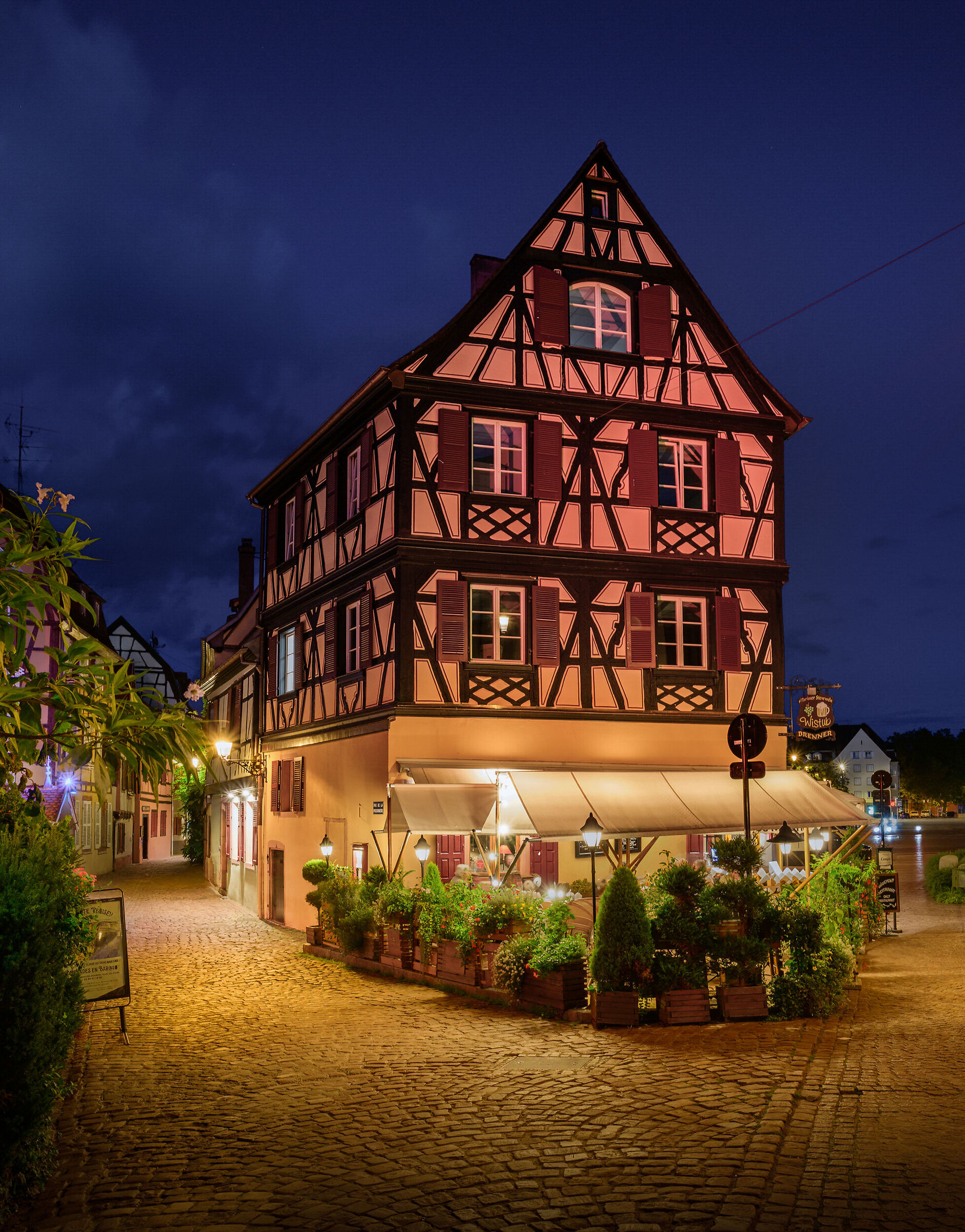 A night in Colmar