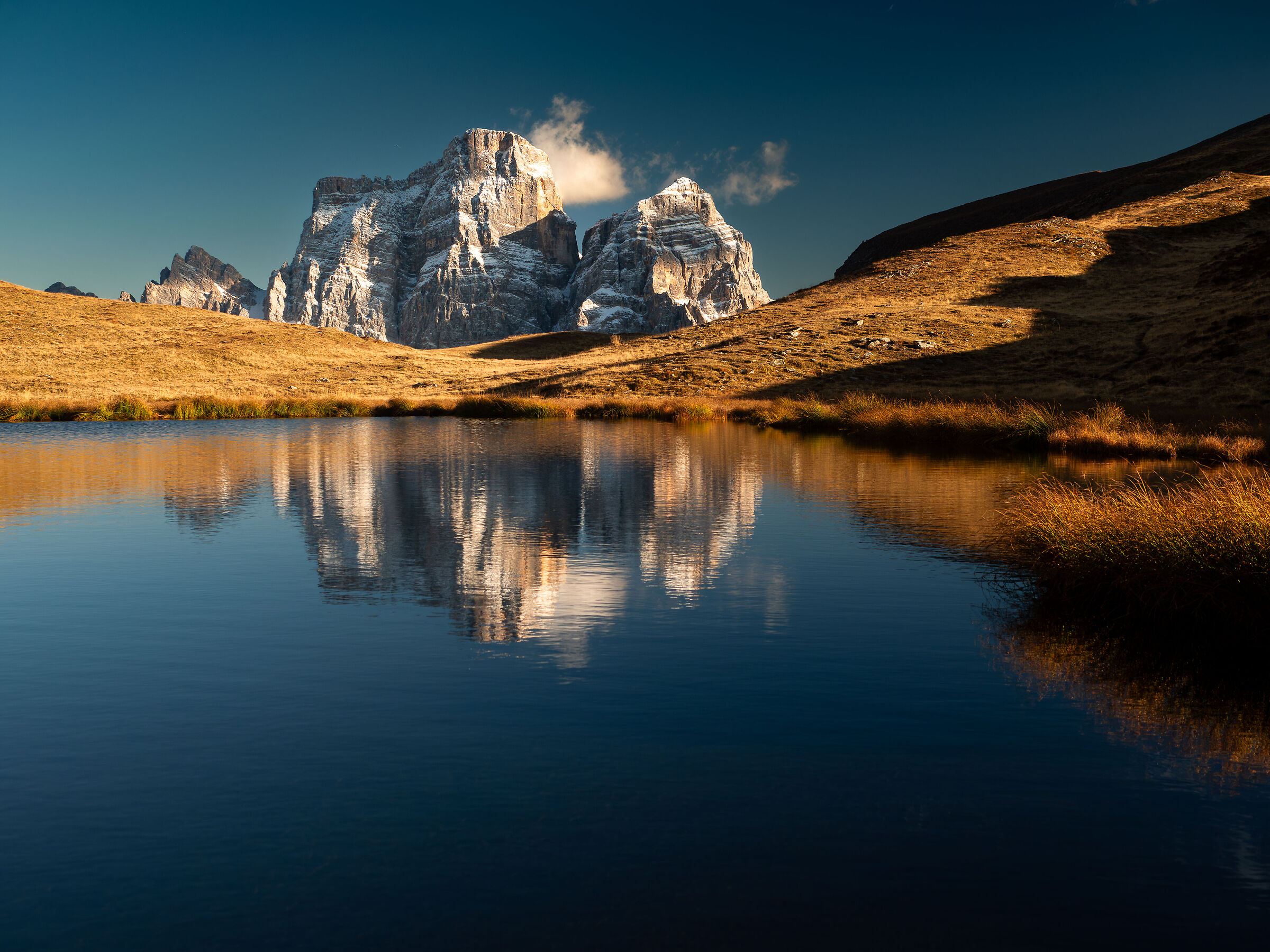 Lago delle Baste e Pelmo