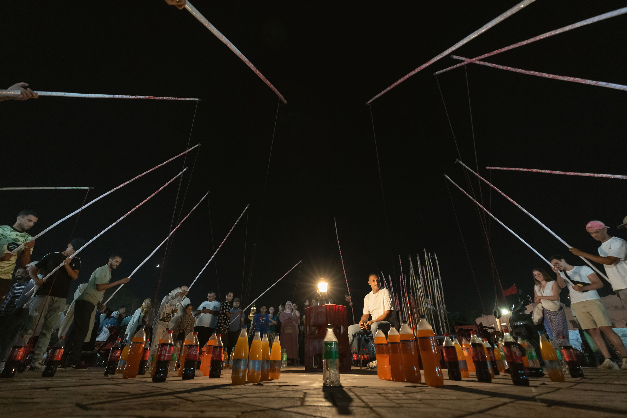 "Pescatori di bibite" di piazza Jamaa el afna Marr...