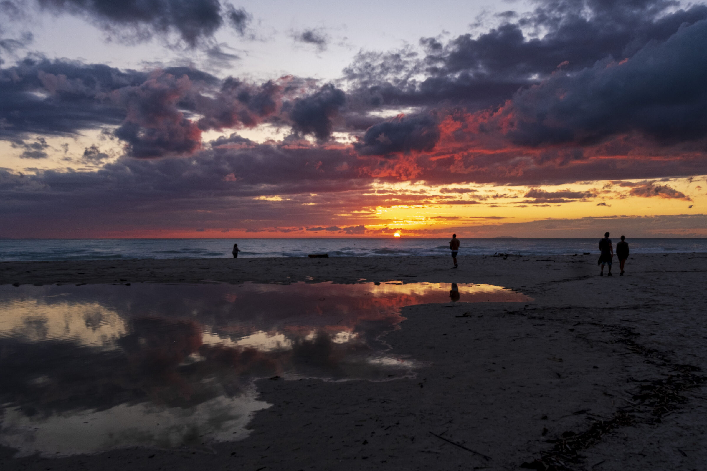 tardo pomeriggio alle spiagge bianche