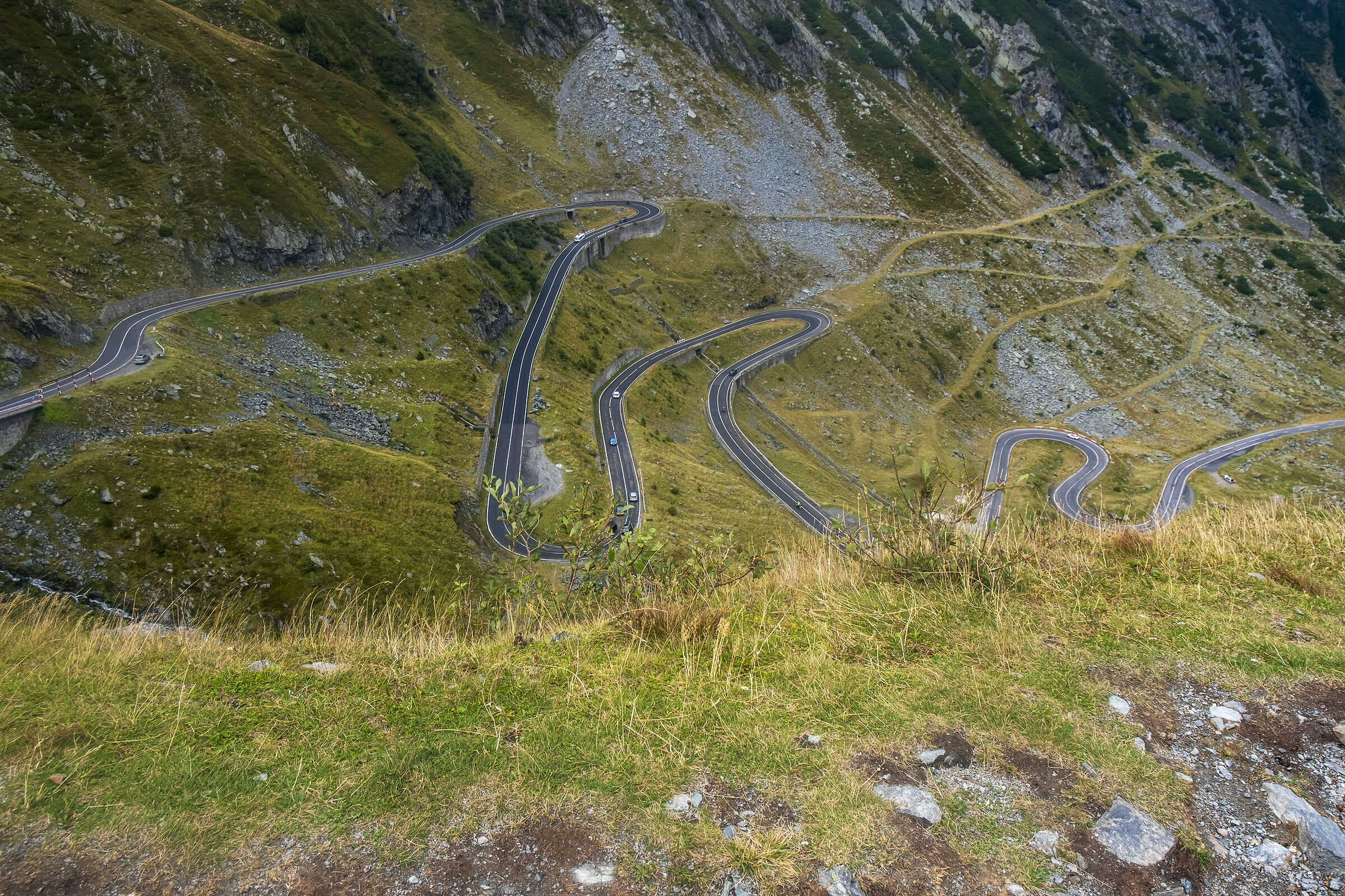 la Transfagarasan Romania