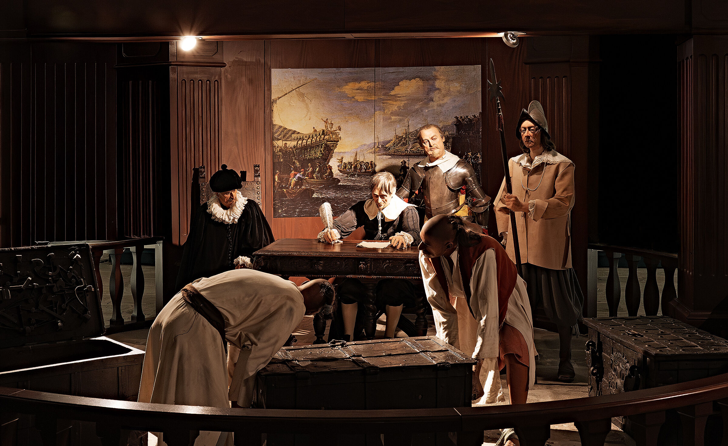 Certification of chests - Museum of the Sea