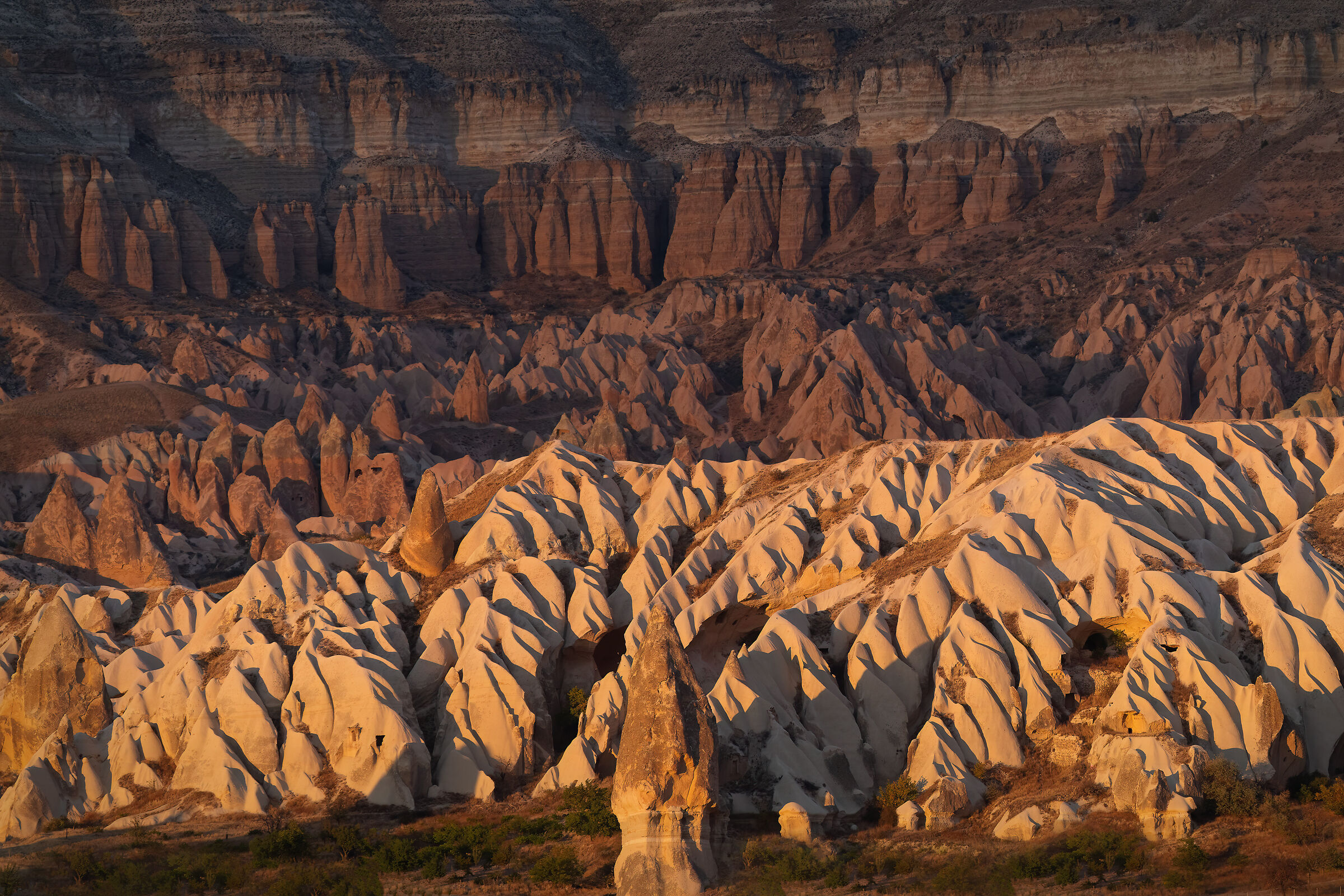 Golden hour in Cappadocia