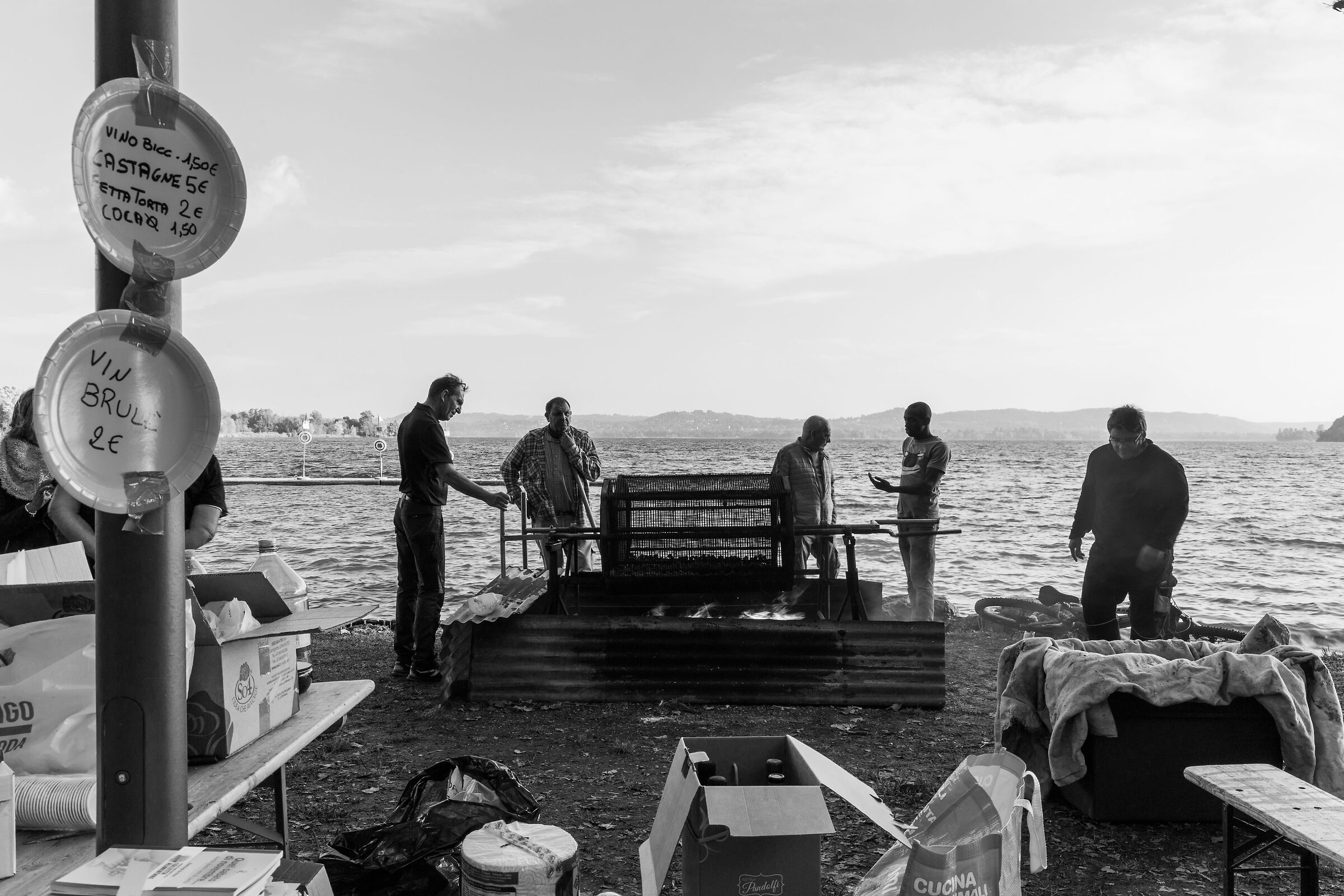 Caldarrostai all'opera