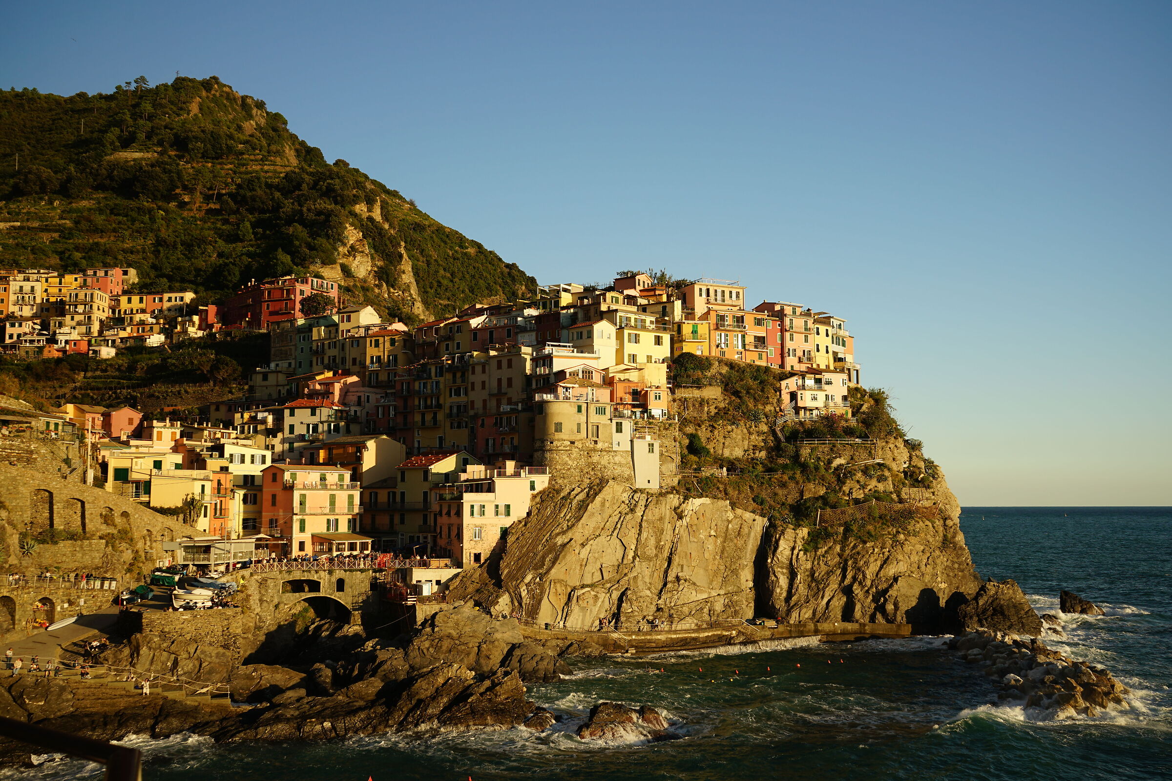 Sunset in Manarola