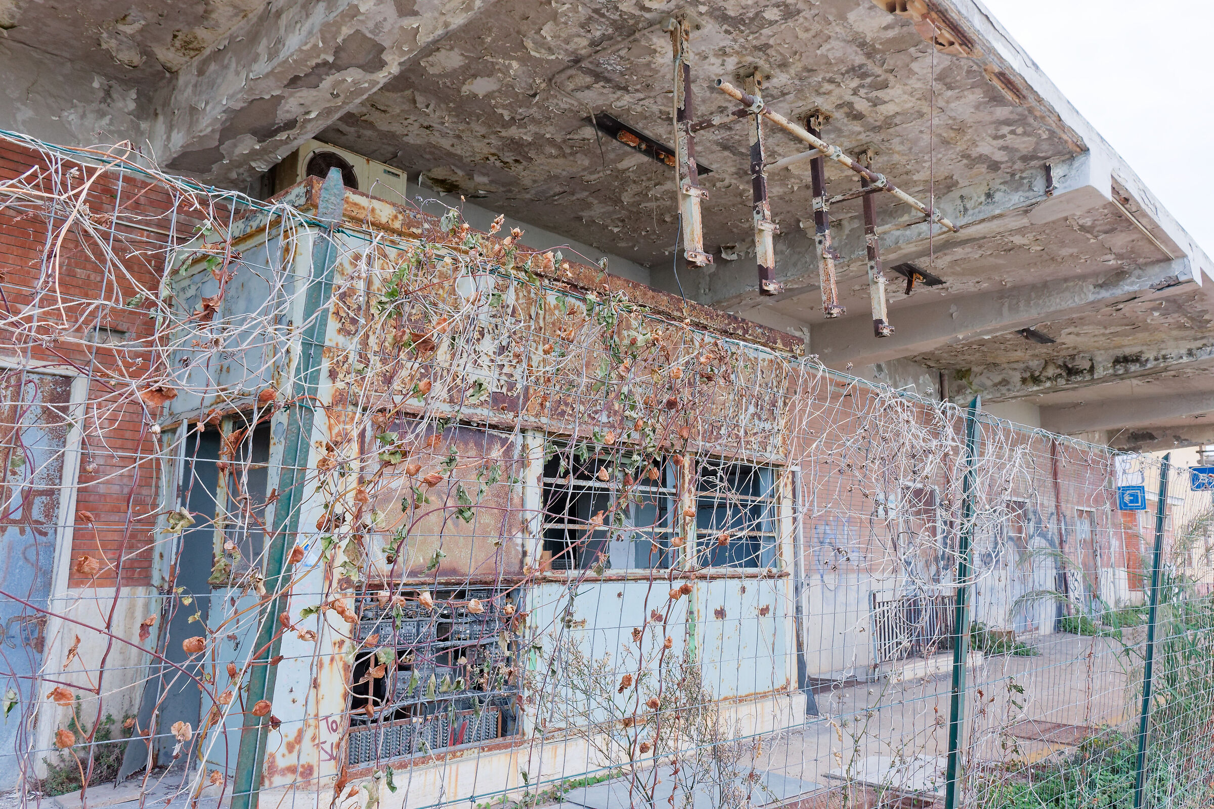 The abandoned station