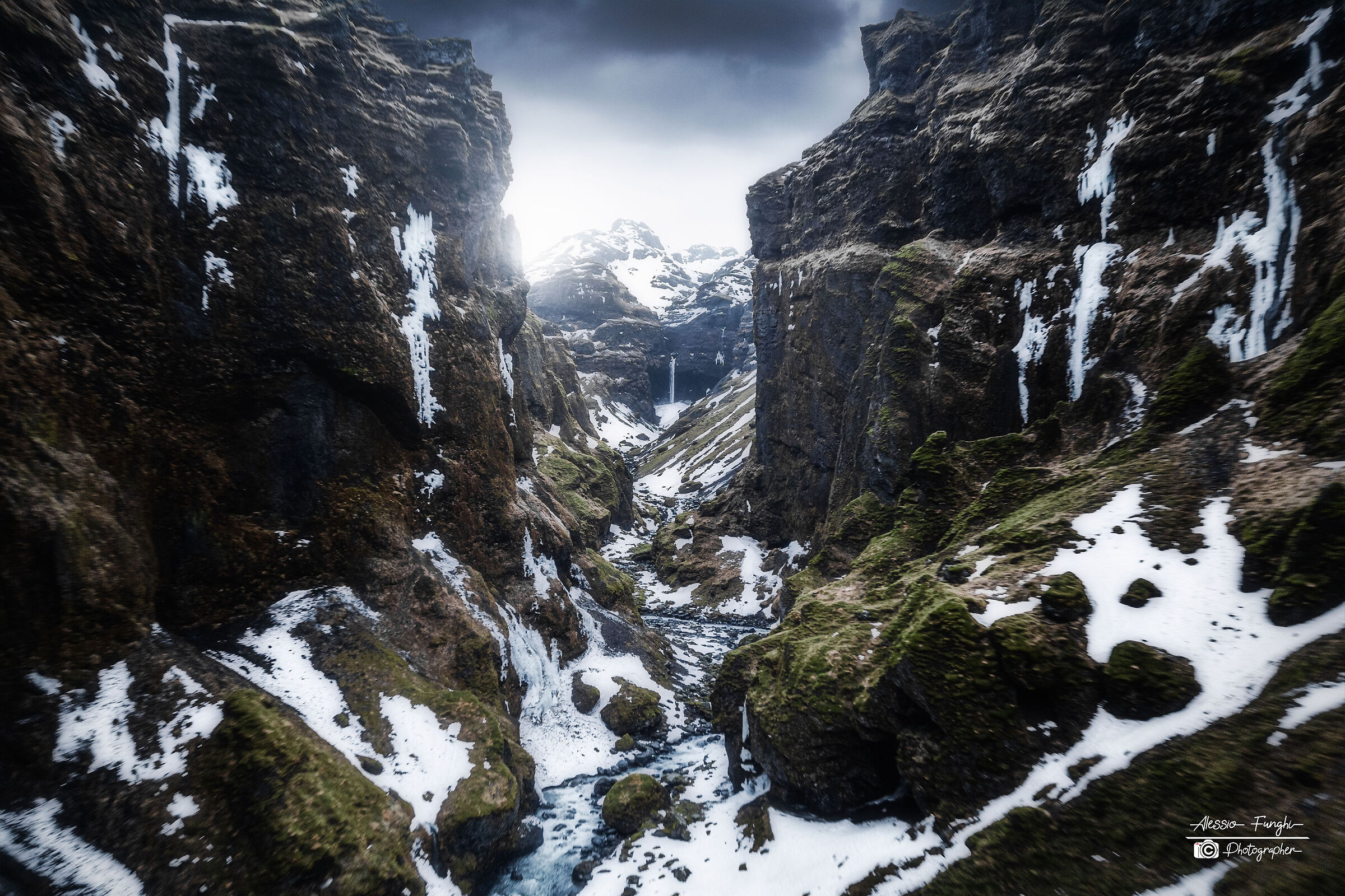 Magic in Múlagljúfur Canyon