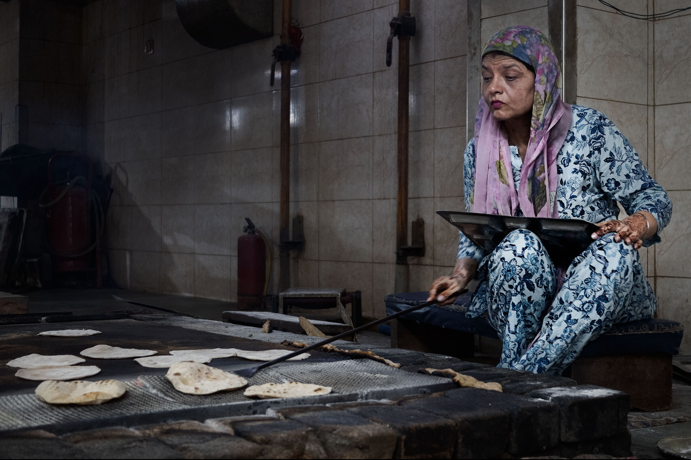 Kitchens of Delhi's Gurdwara Bangla Sahib Sikh Temple