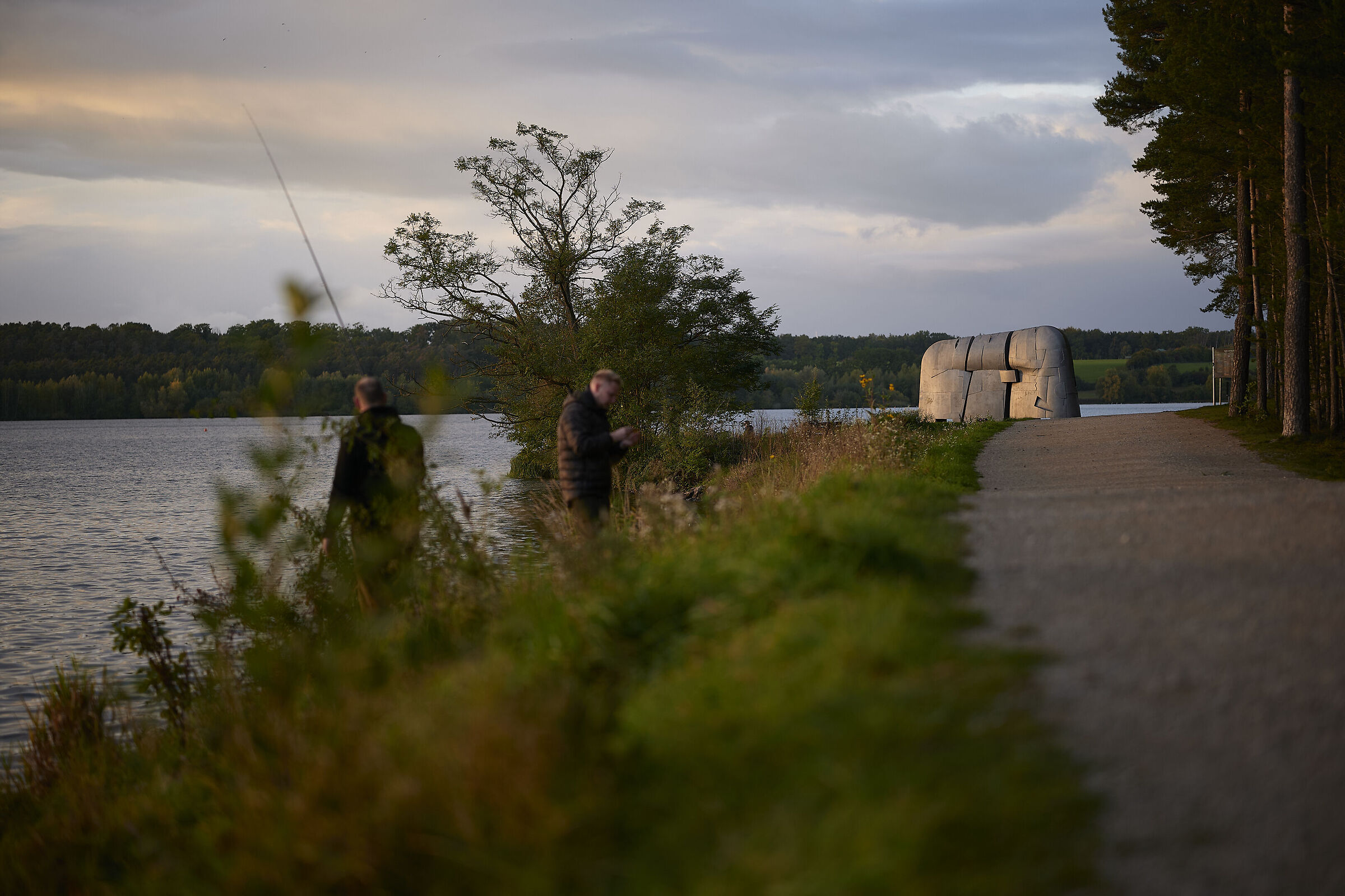 Rothsee, dove i pescatori incontrano l'arte moderna