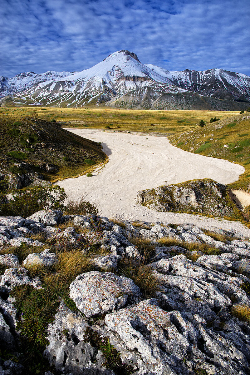 First dusting on Monte Camicia