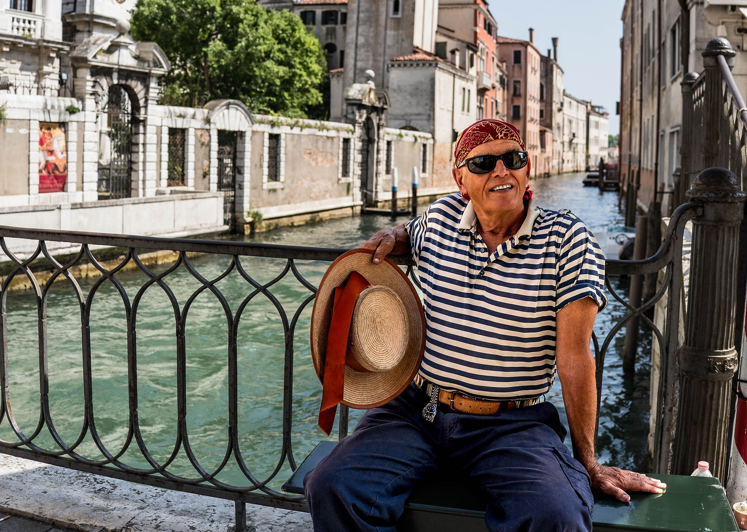 Venetian gondolier