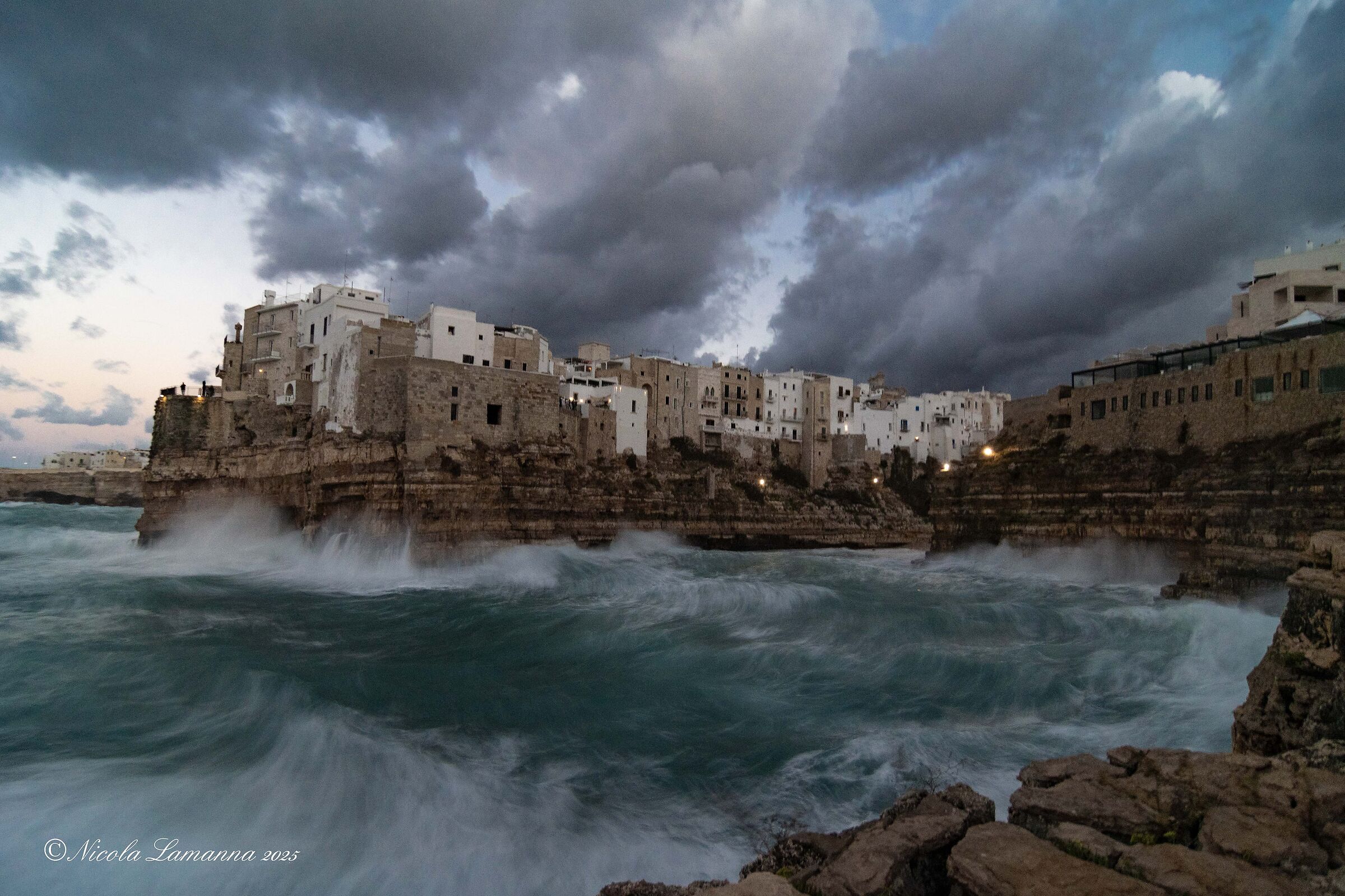 Rough sea