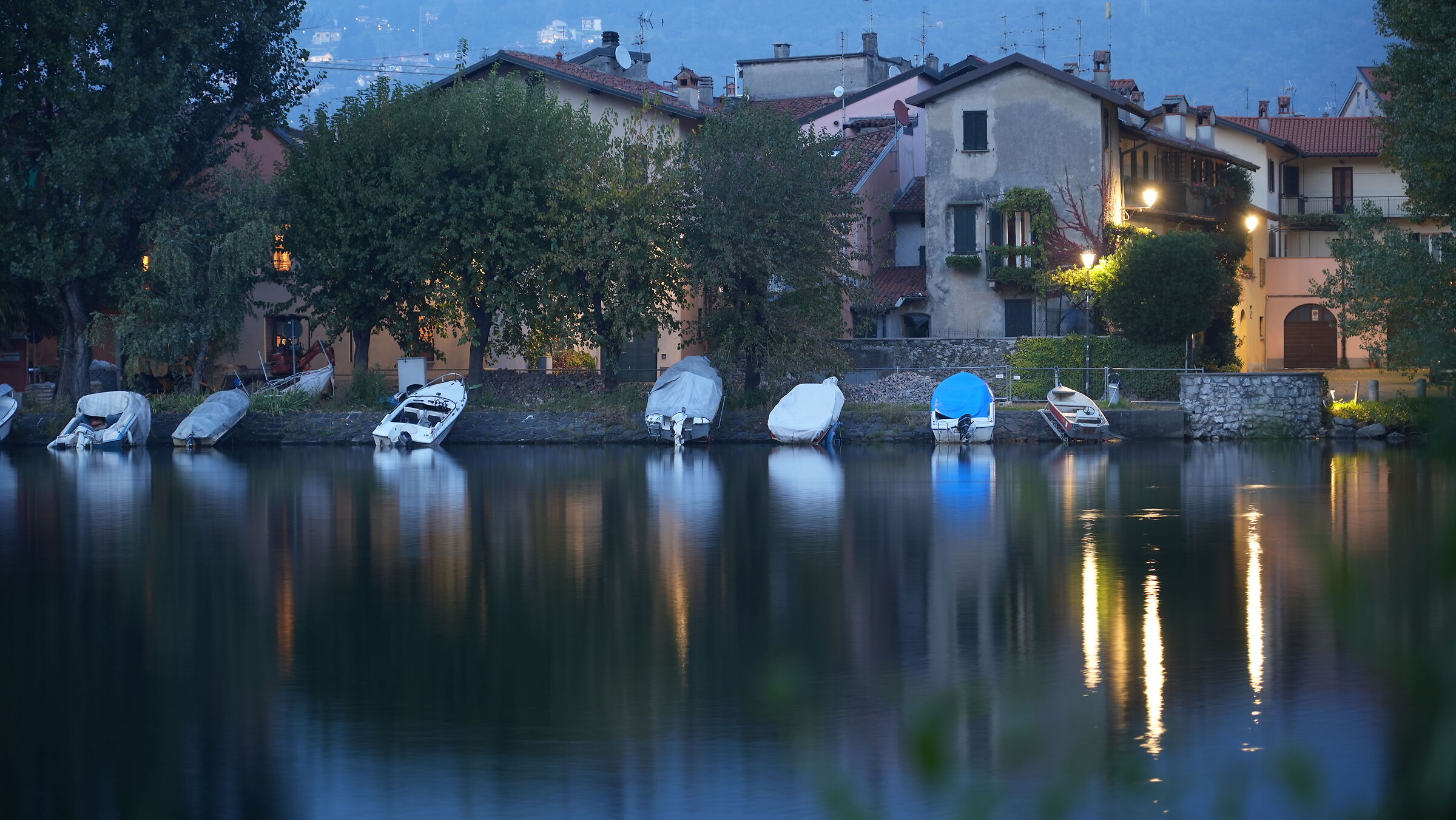 Pescarenico, evening falls 4