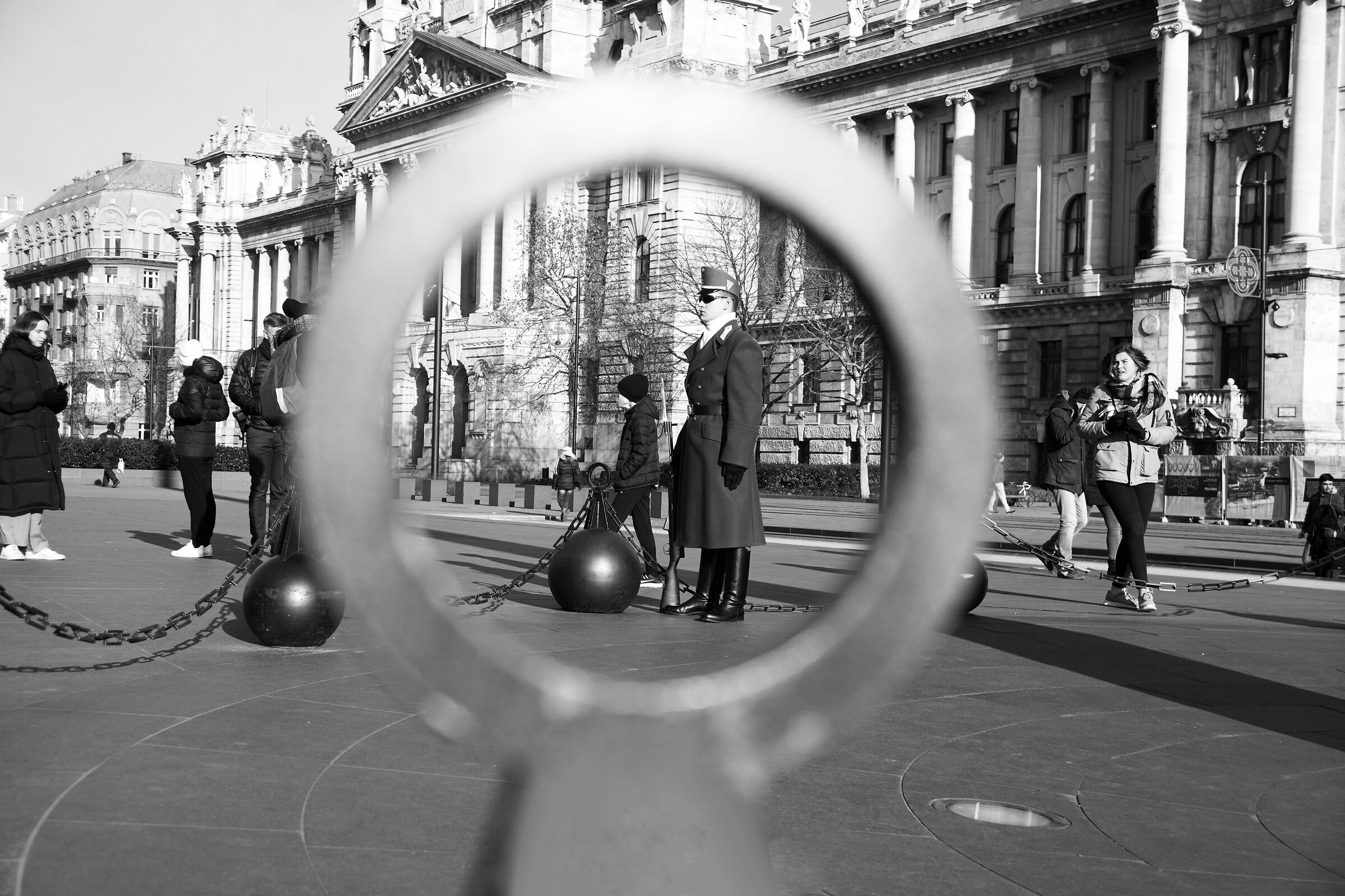 Guard in Budapest