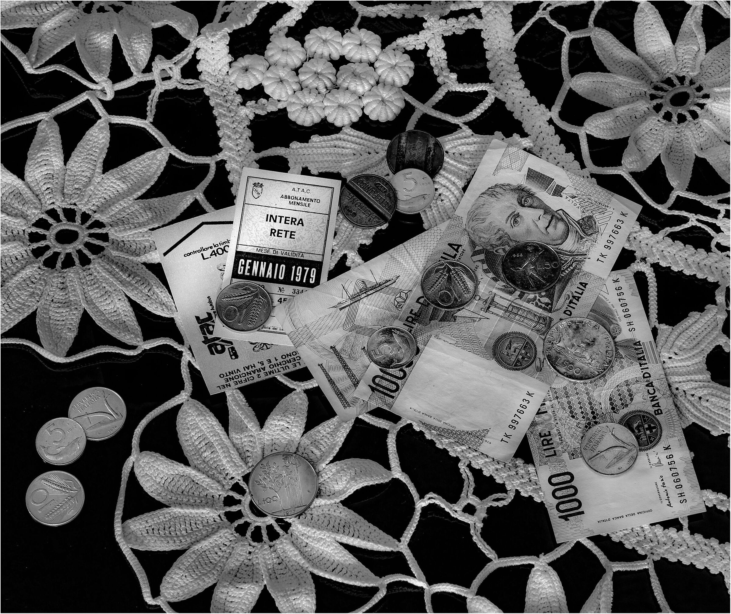 Che nostalgia la vecchia lira, forse eravamo giovani.