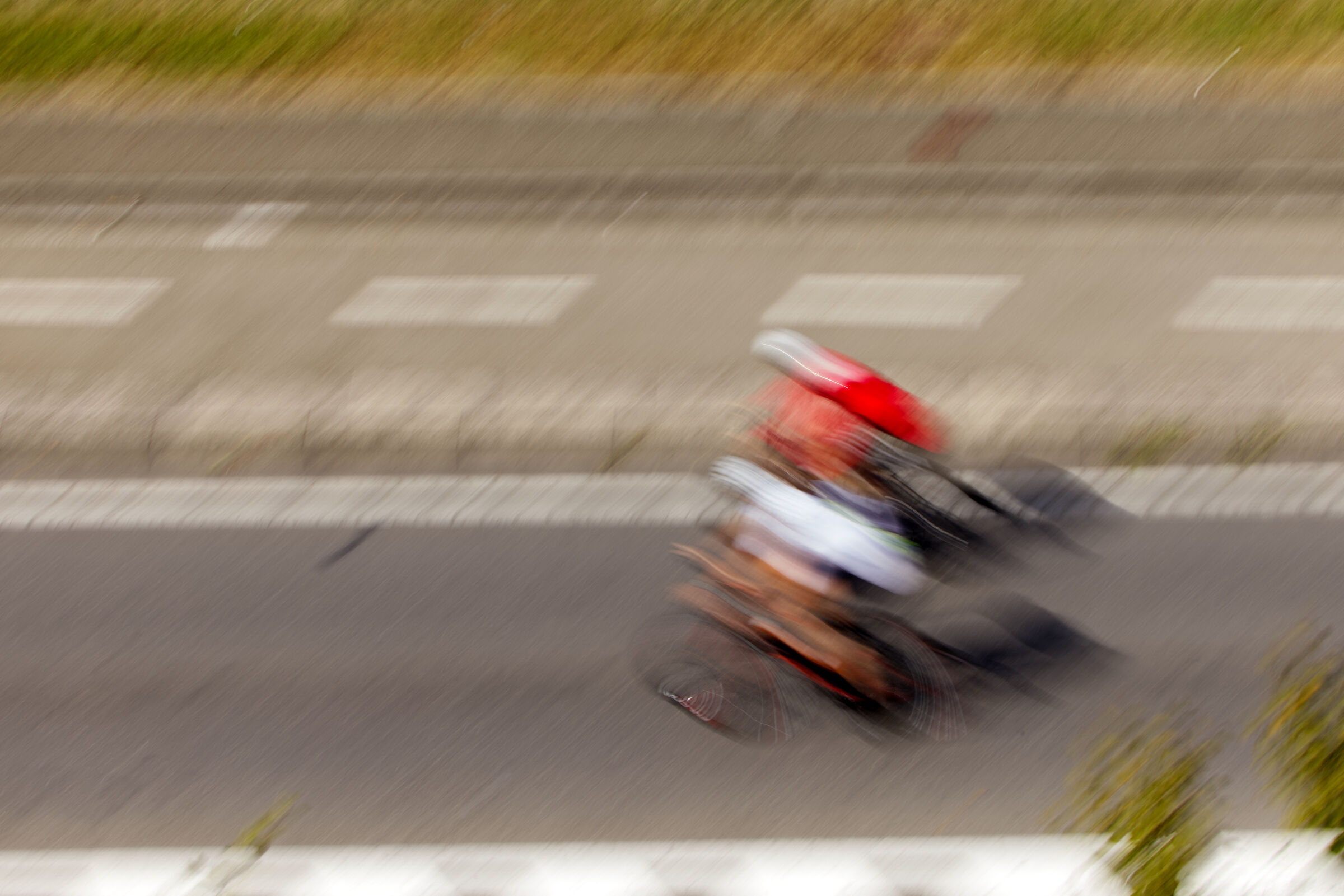 Ciclisti allo sprint