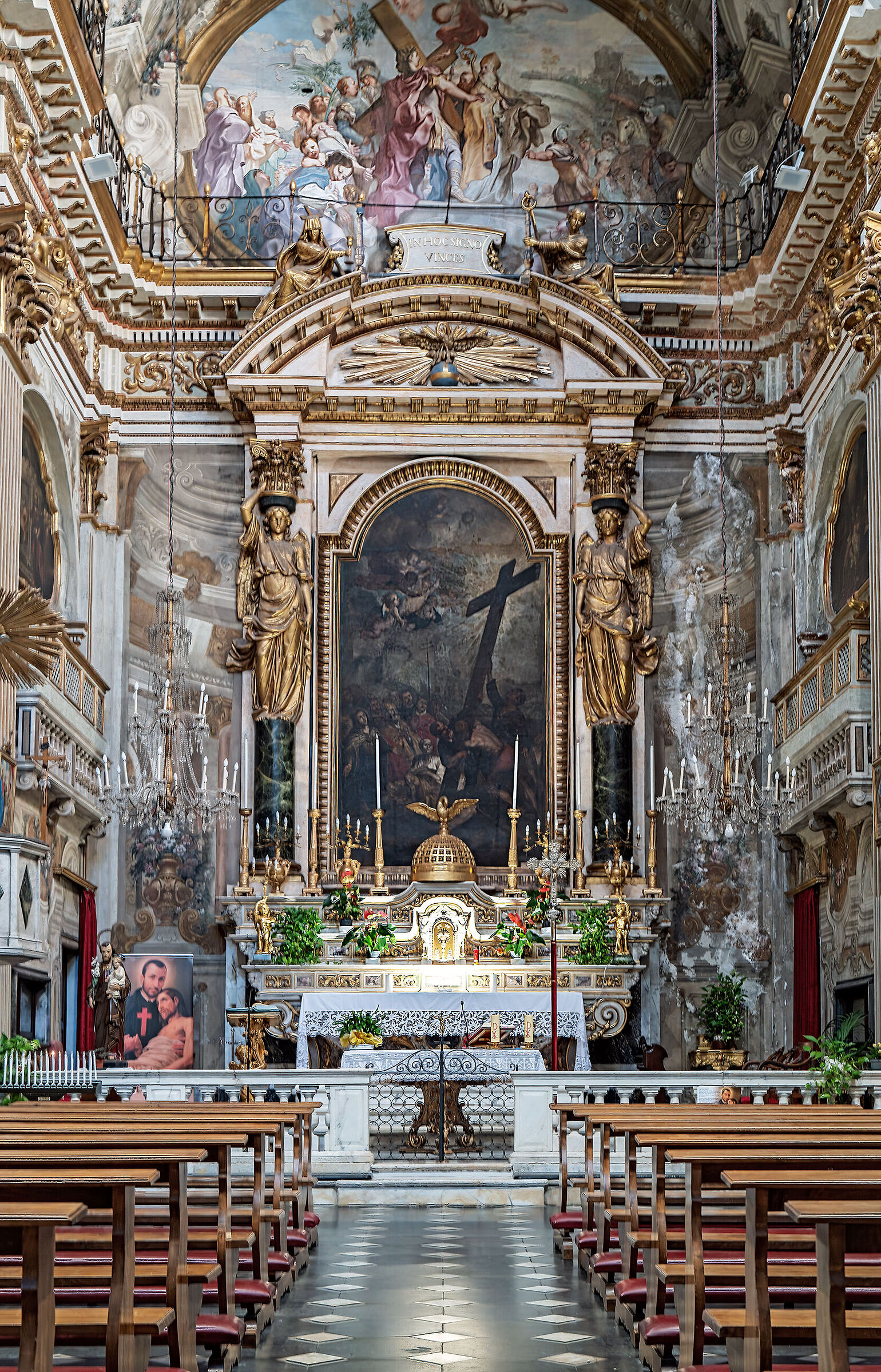 Genoa - Church of Santa Croce and San Camillo