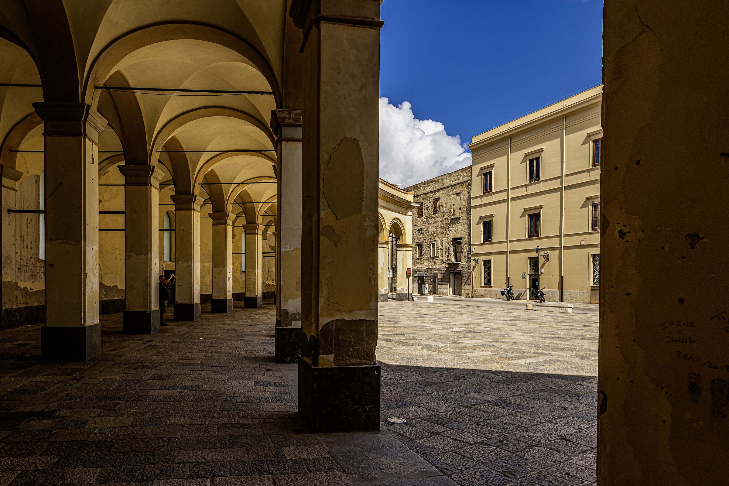 Trapani square former fish market