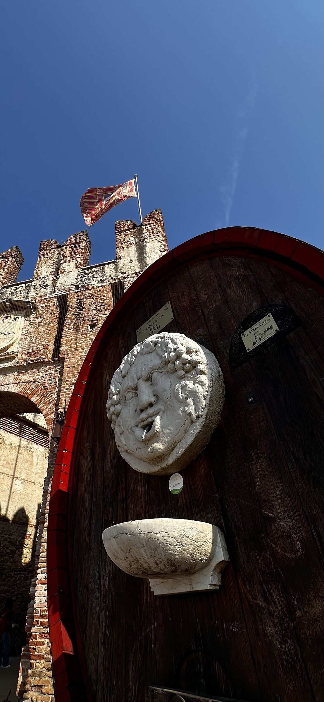 La botte, il vino.