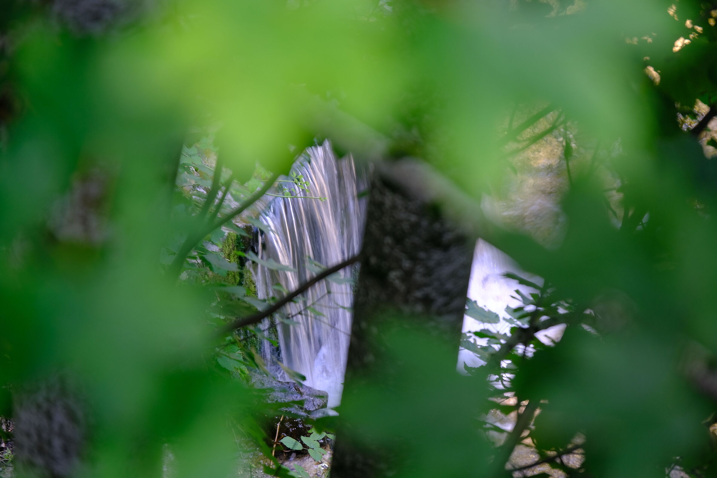 Waterfall in Pievepelago