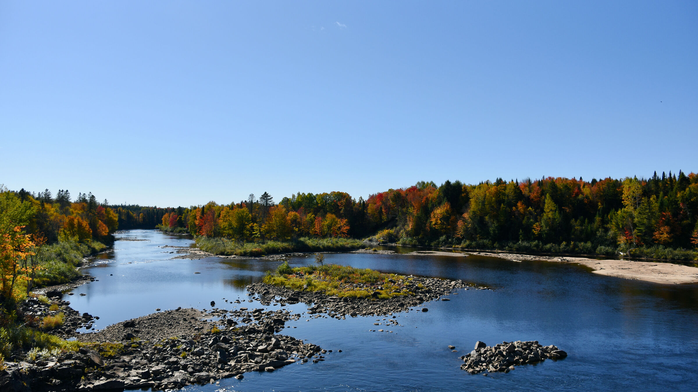 Colori del paesaggio Autunno - Portneuf City - Quebec