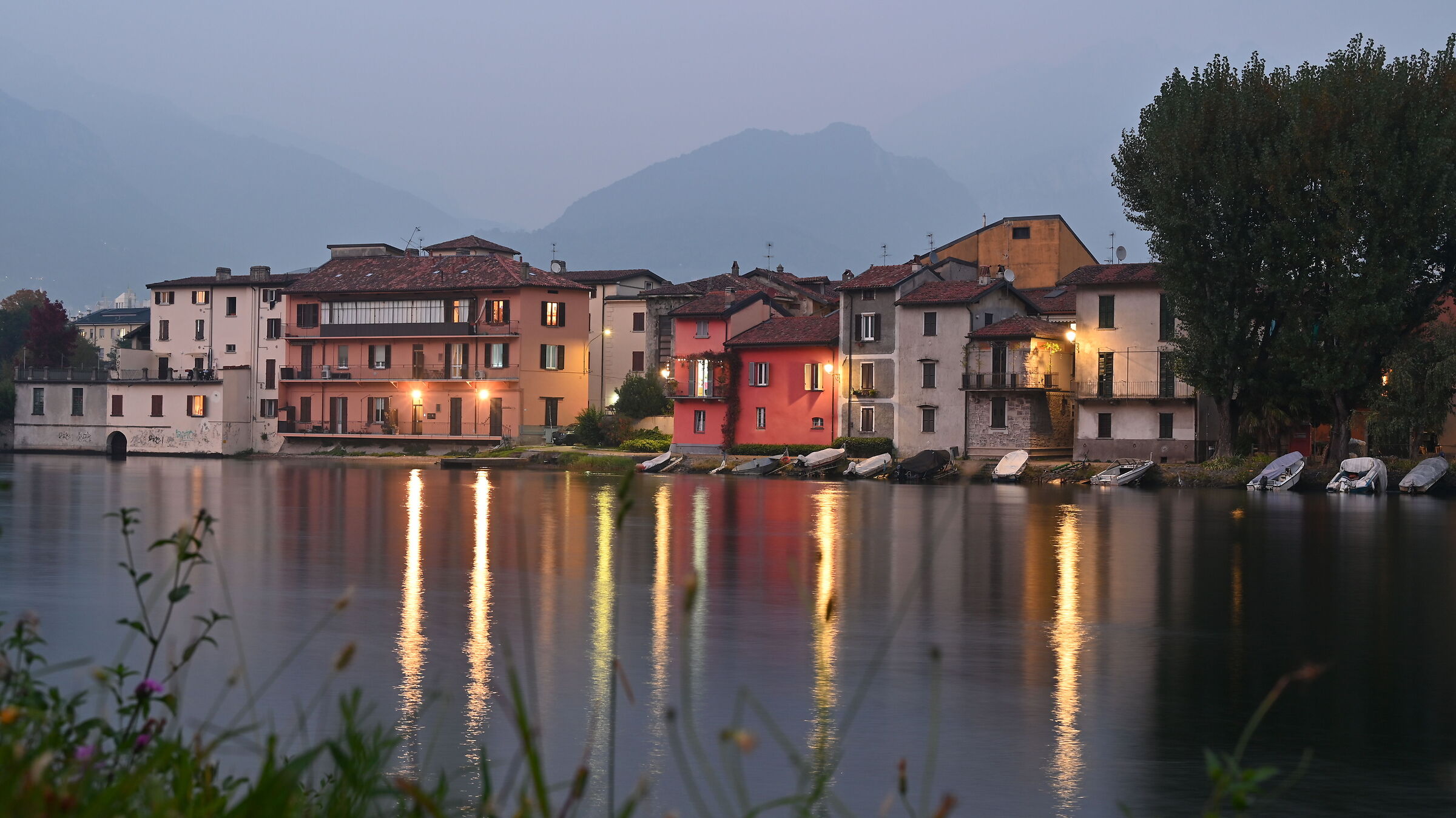 Pescarenico, evening falls 5
