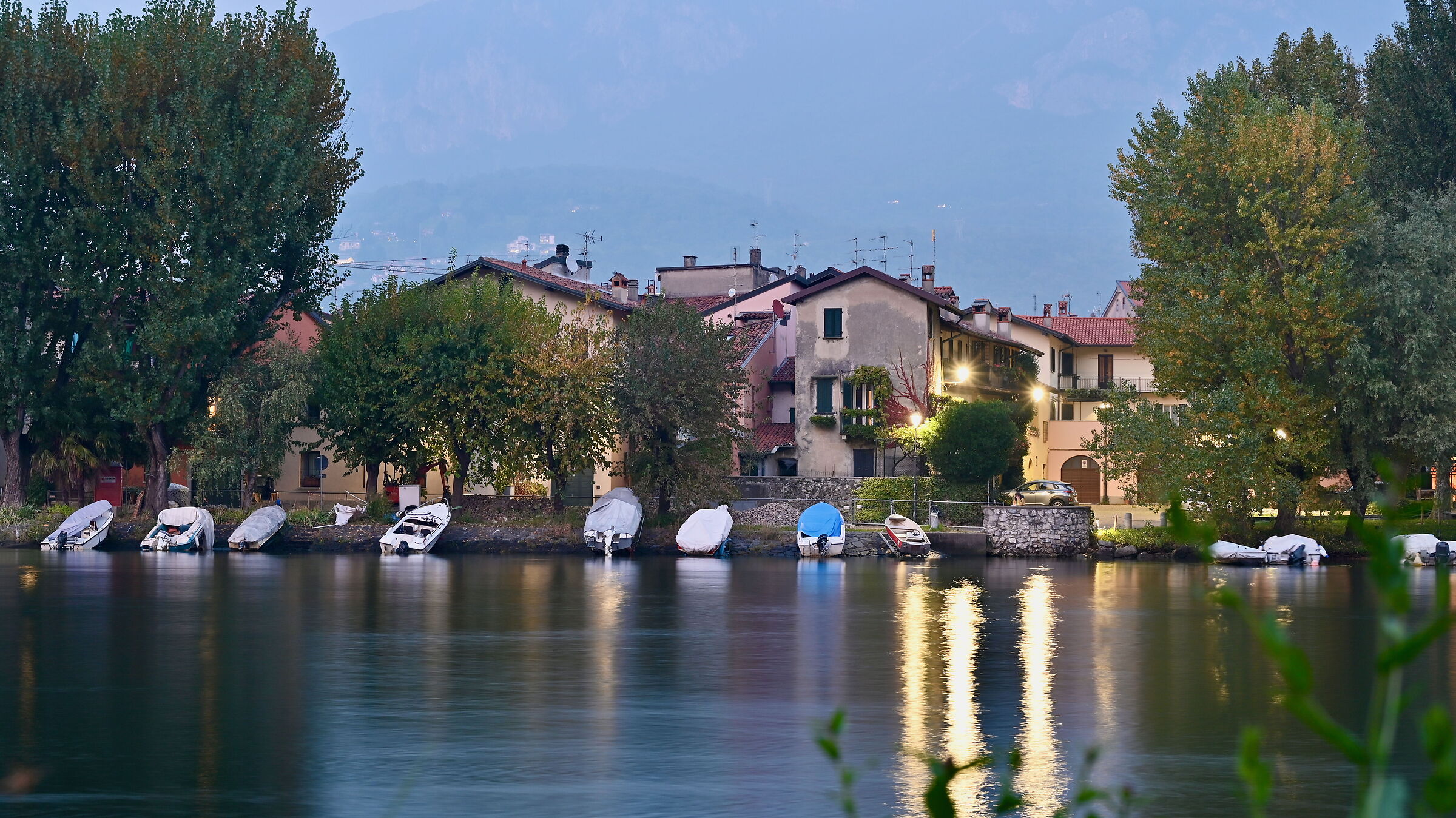 Pescarenico, evening falls 8