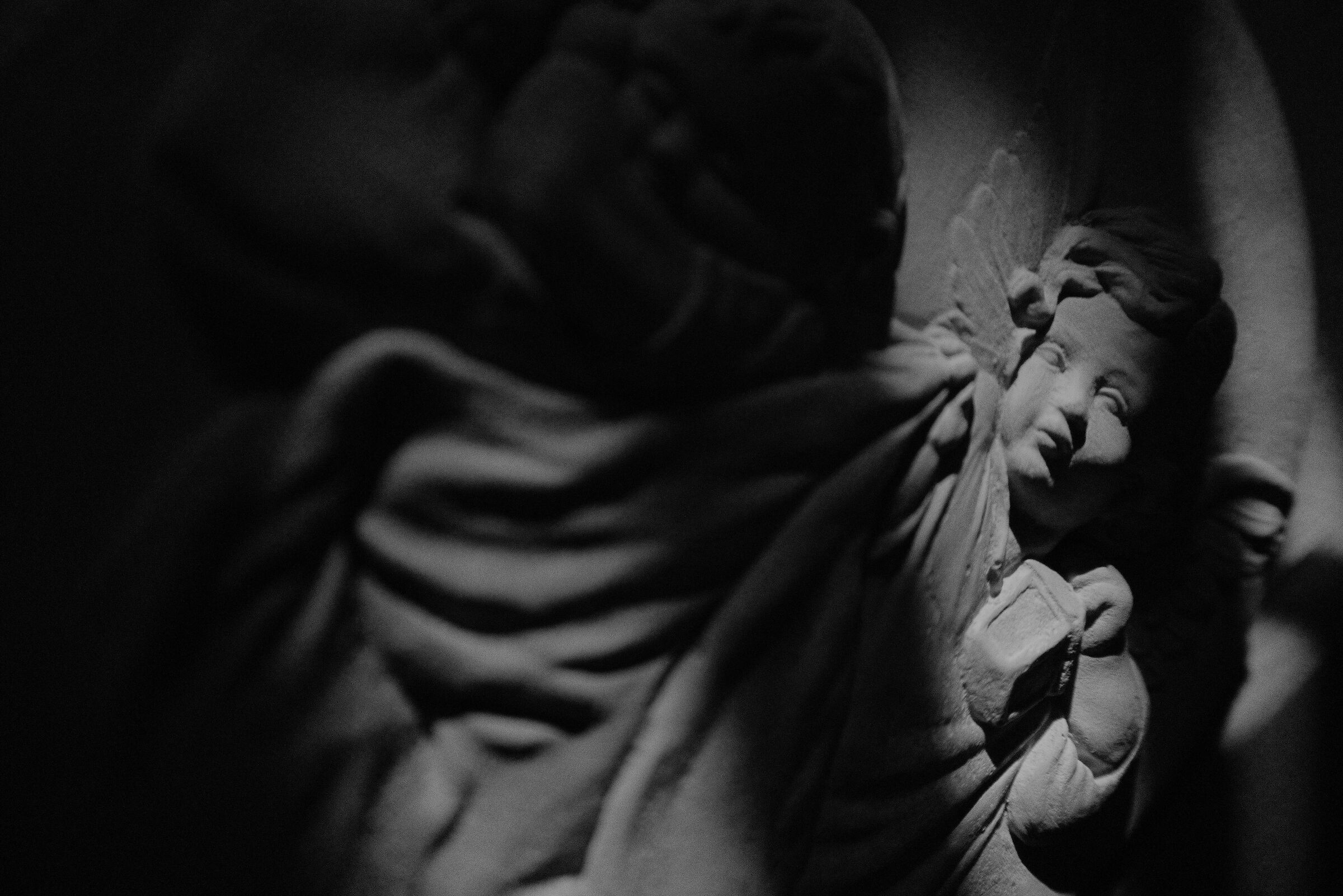 Sculpted faces
