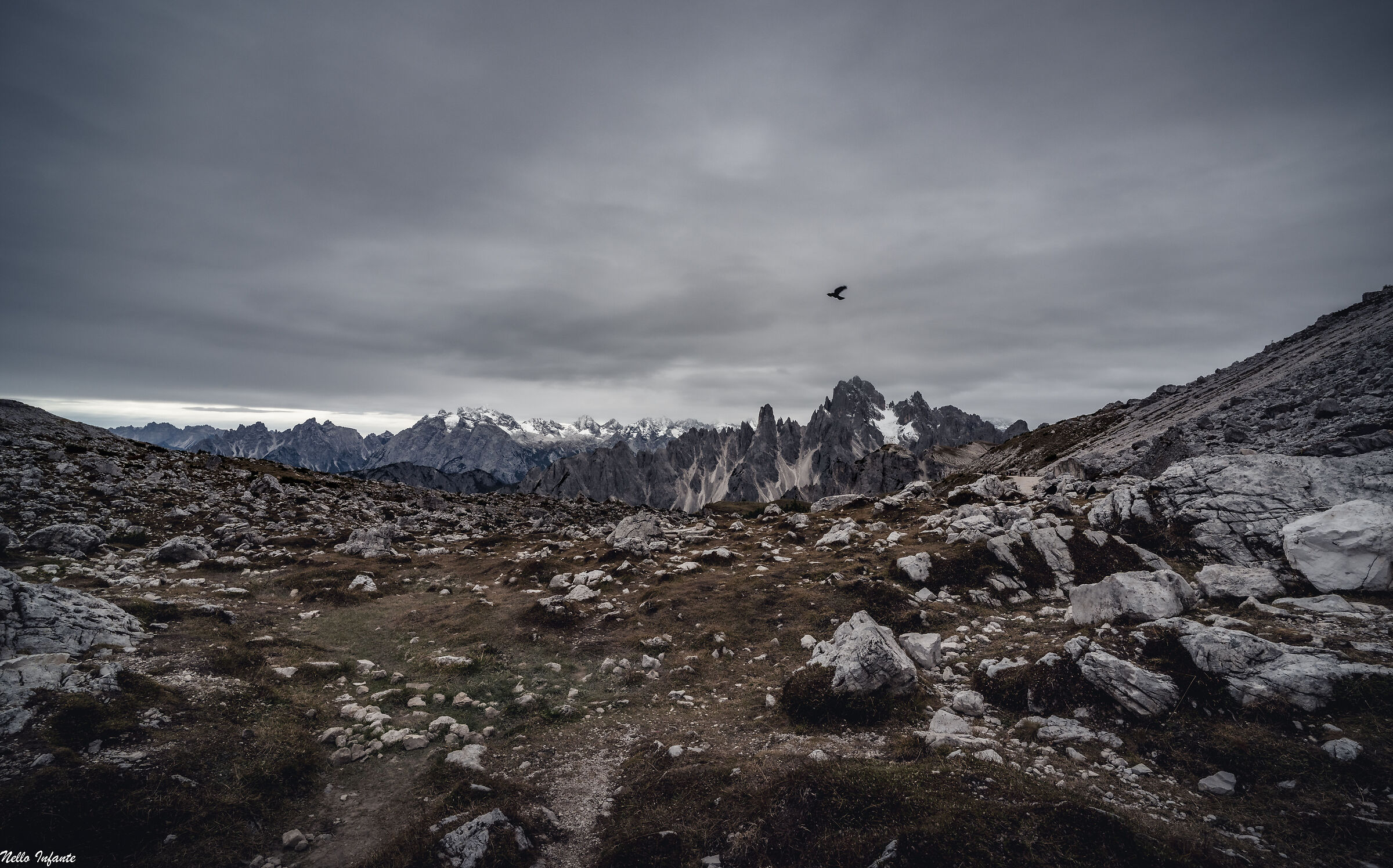 View of the Cadini...