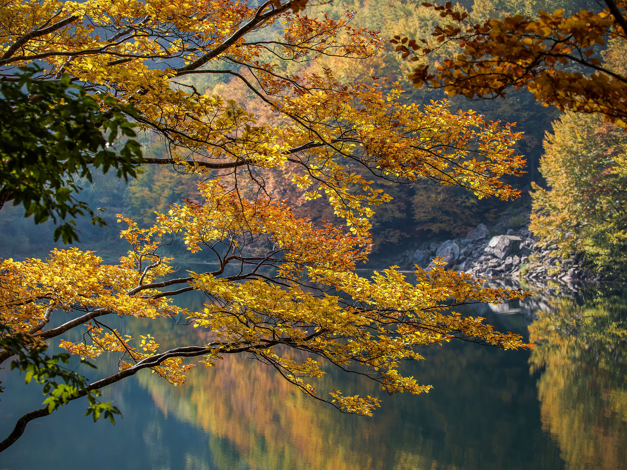 Autumn at the Holy Lake