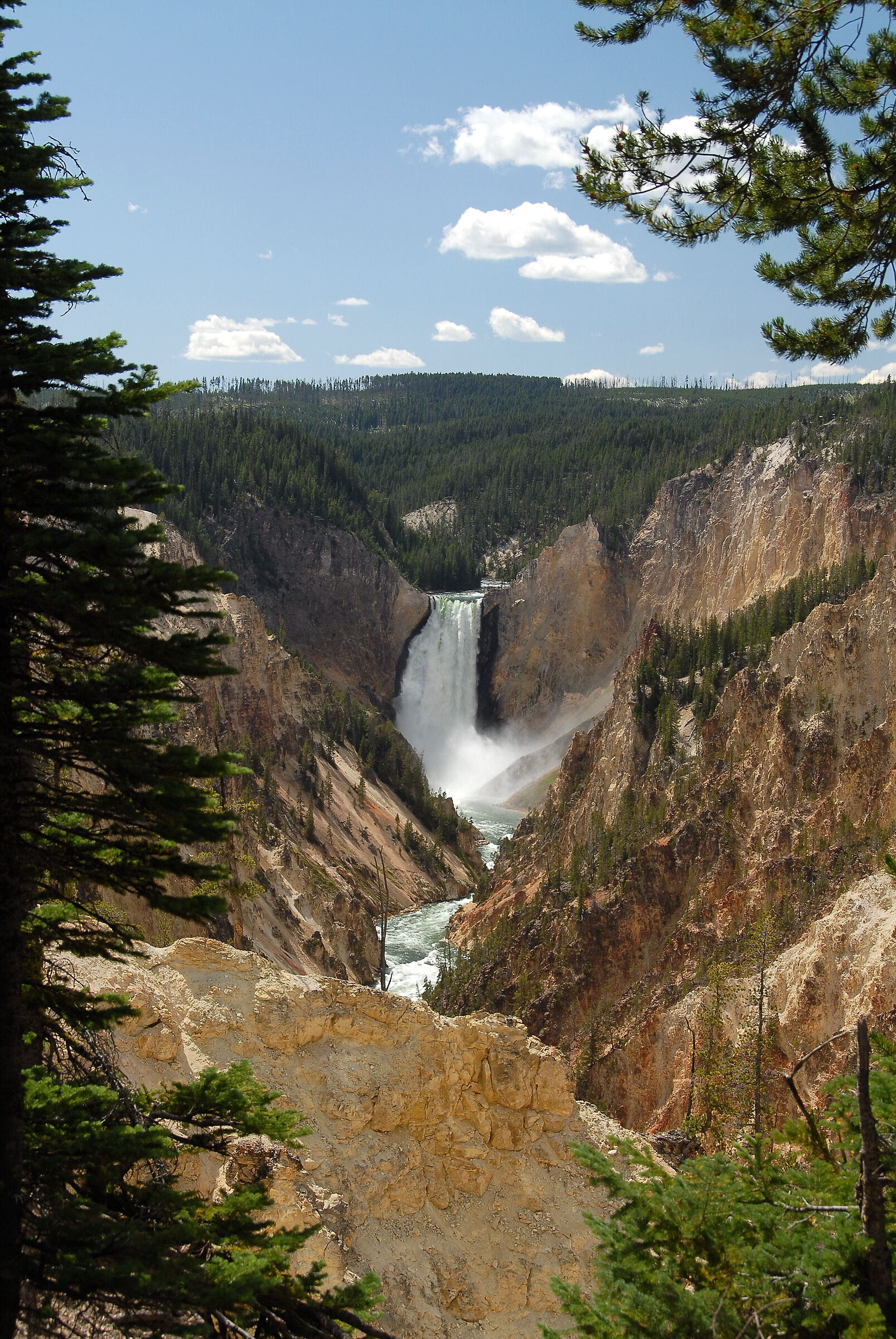 Yellowstone national park Grand Canyon