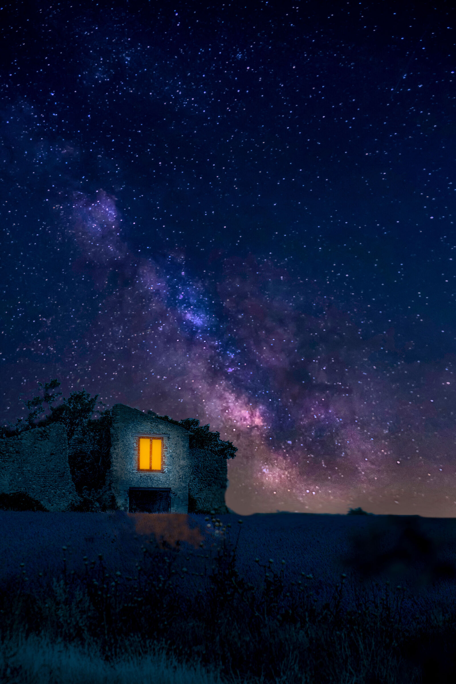 The Milky Way in Provence