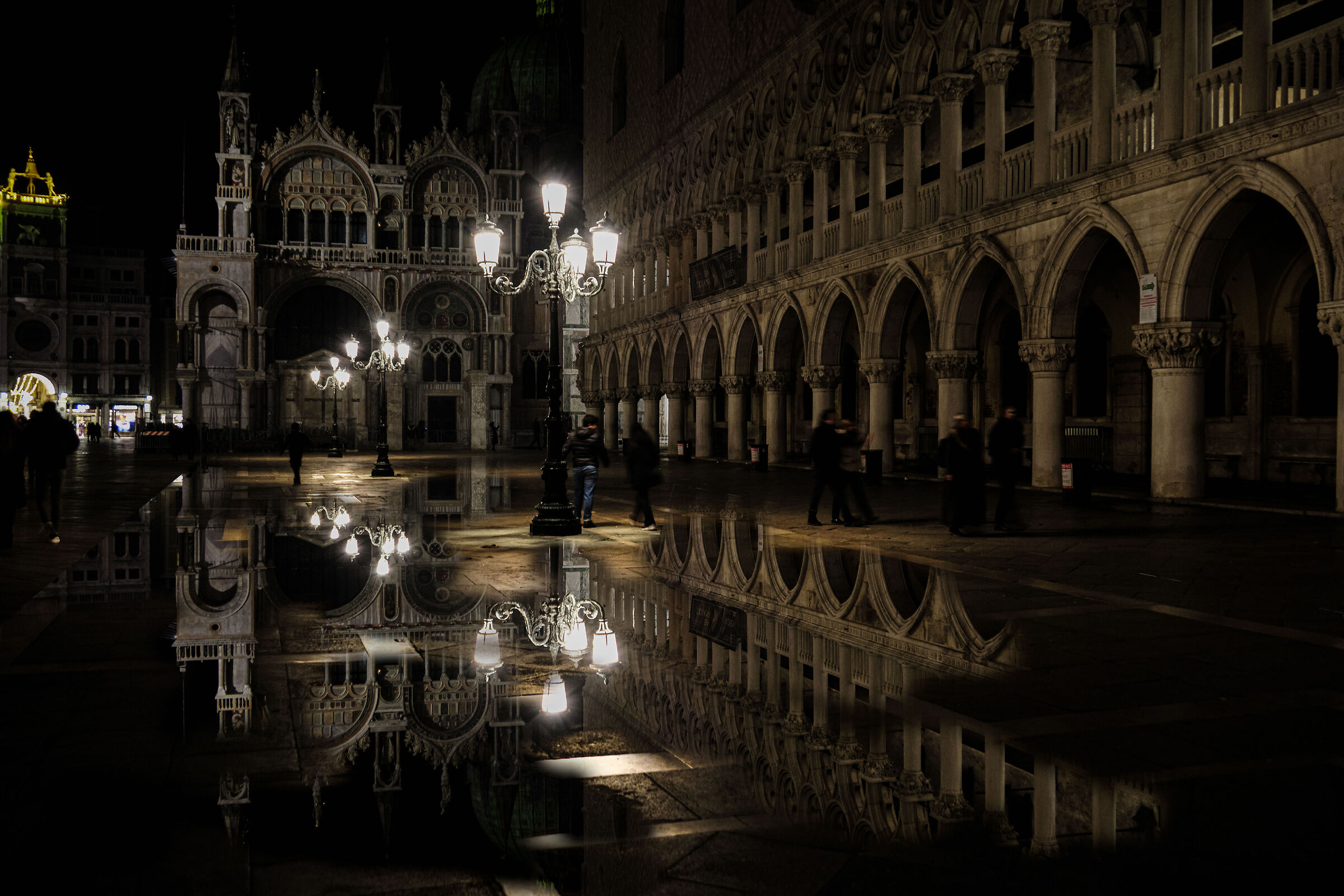 Venice by night
