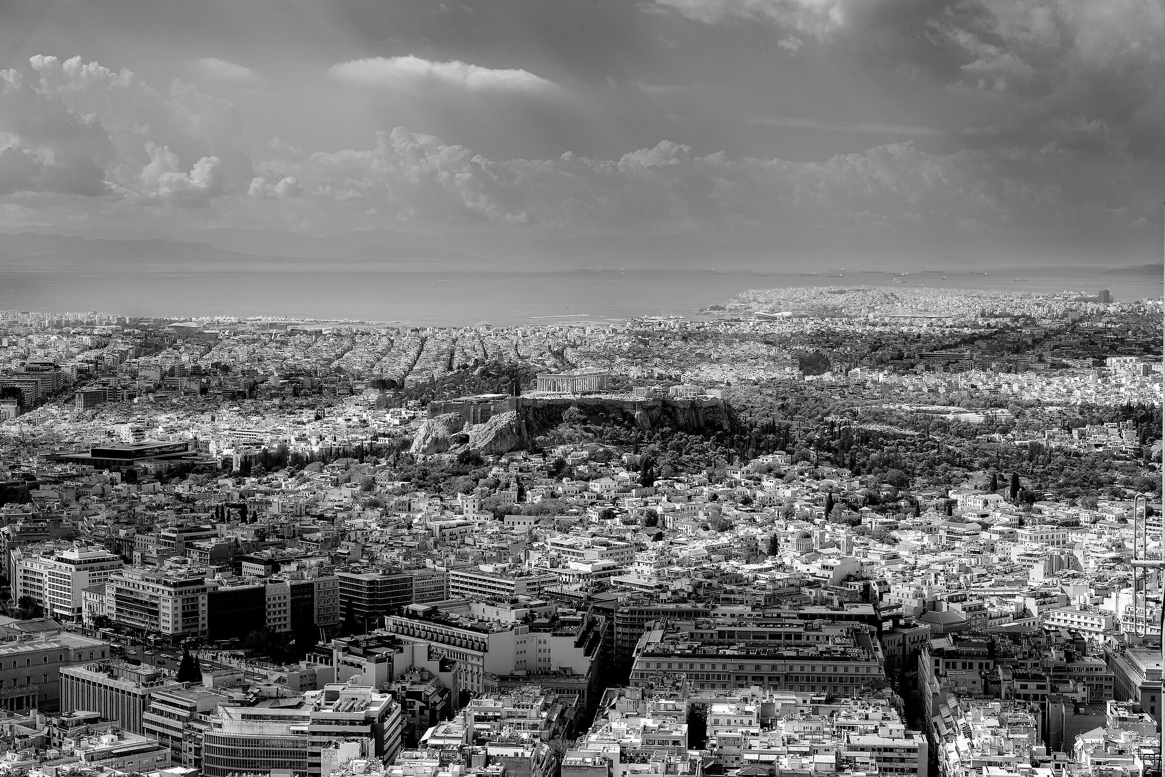 Athens seen from Lycabettus Hill