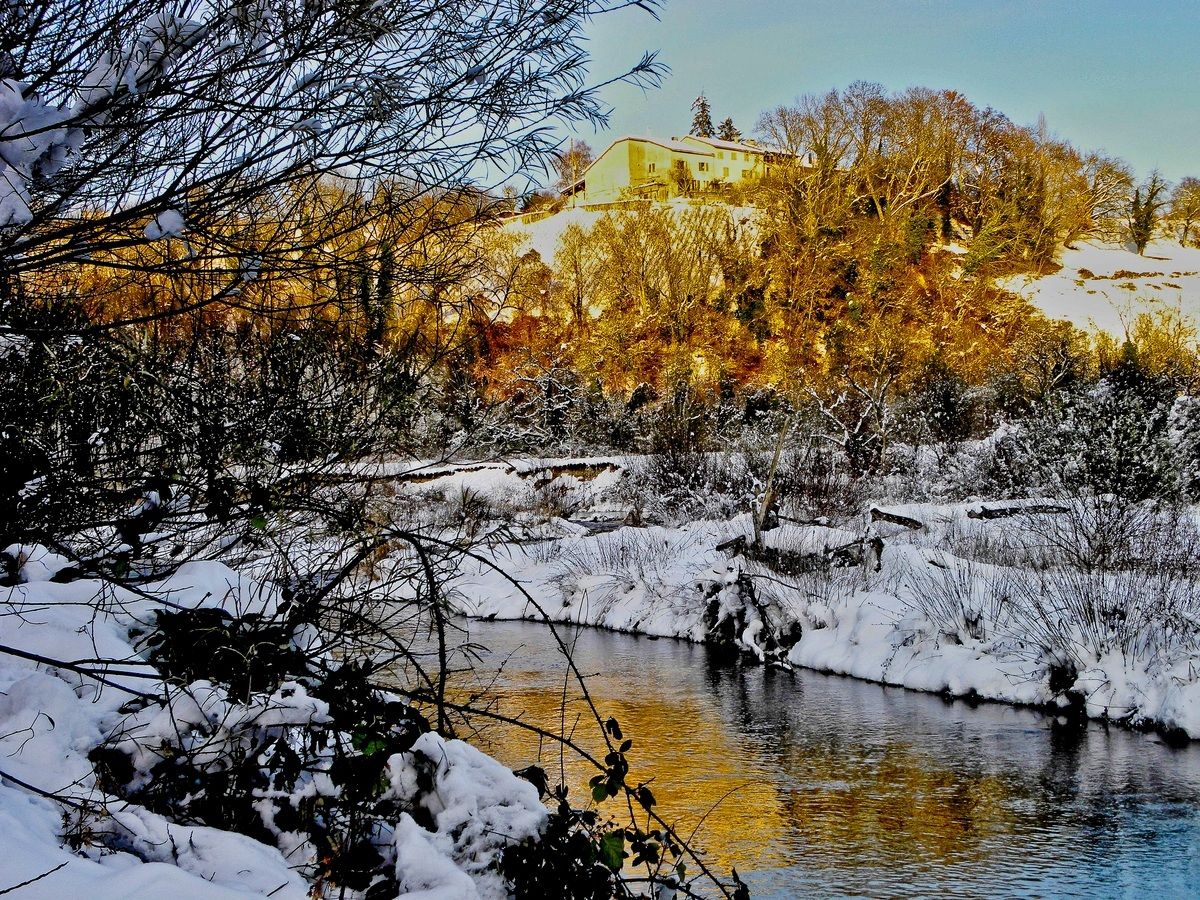 Svizzera - Ginevra - Allondon in inverno