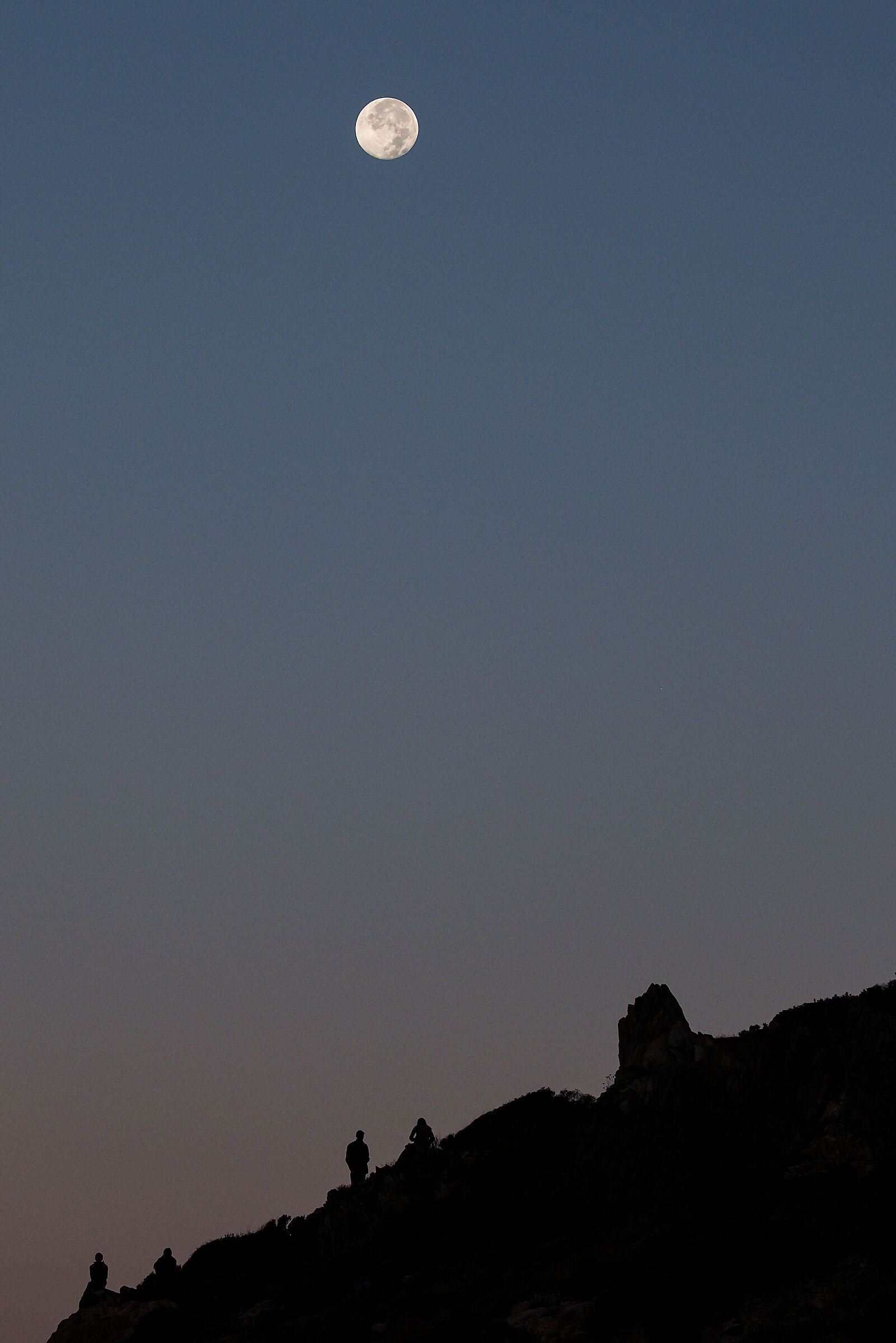 Just looking at the moon