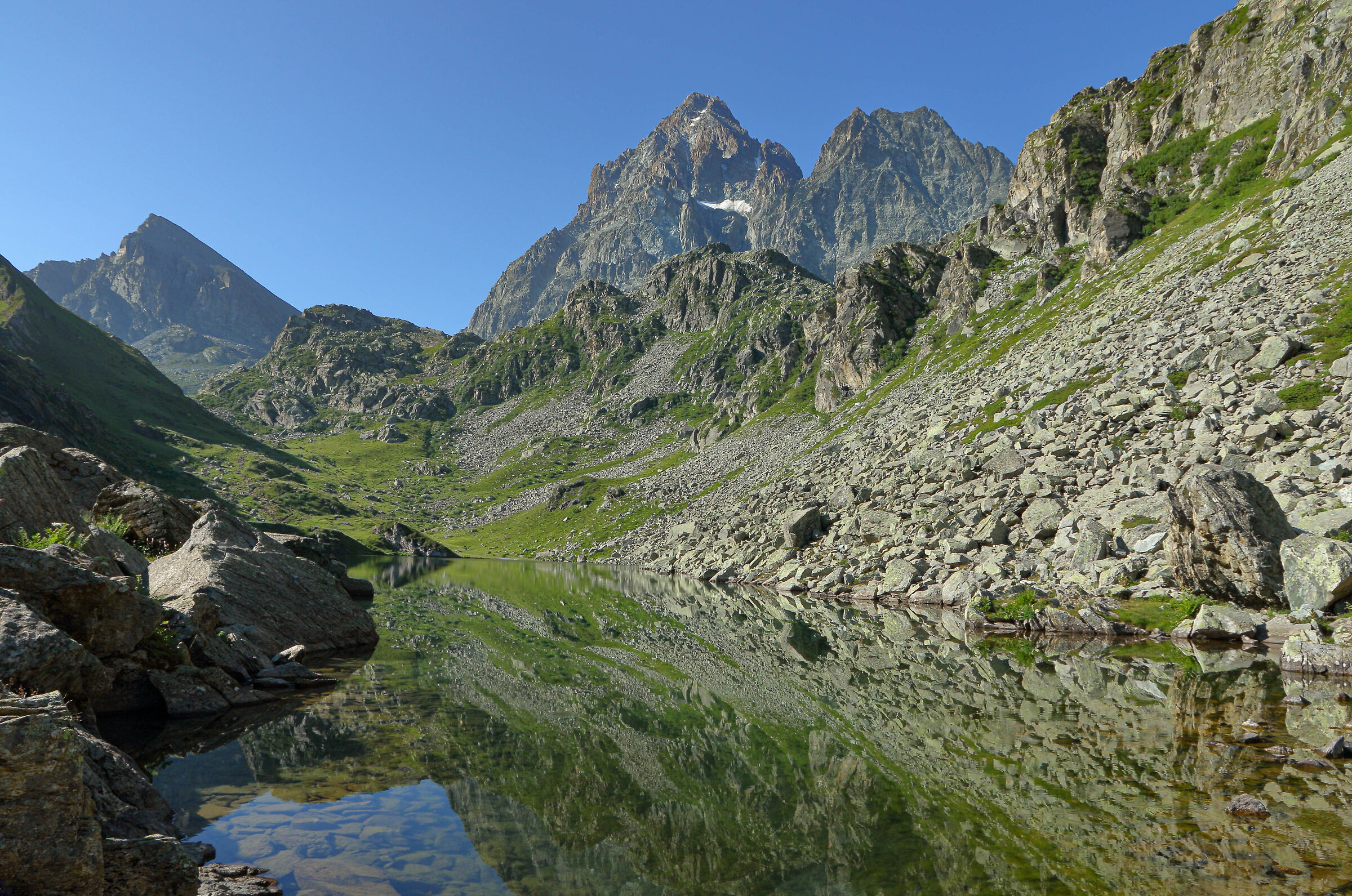 monviso e lago fiorenza