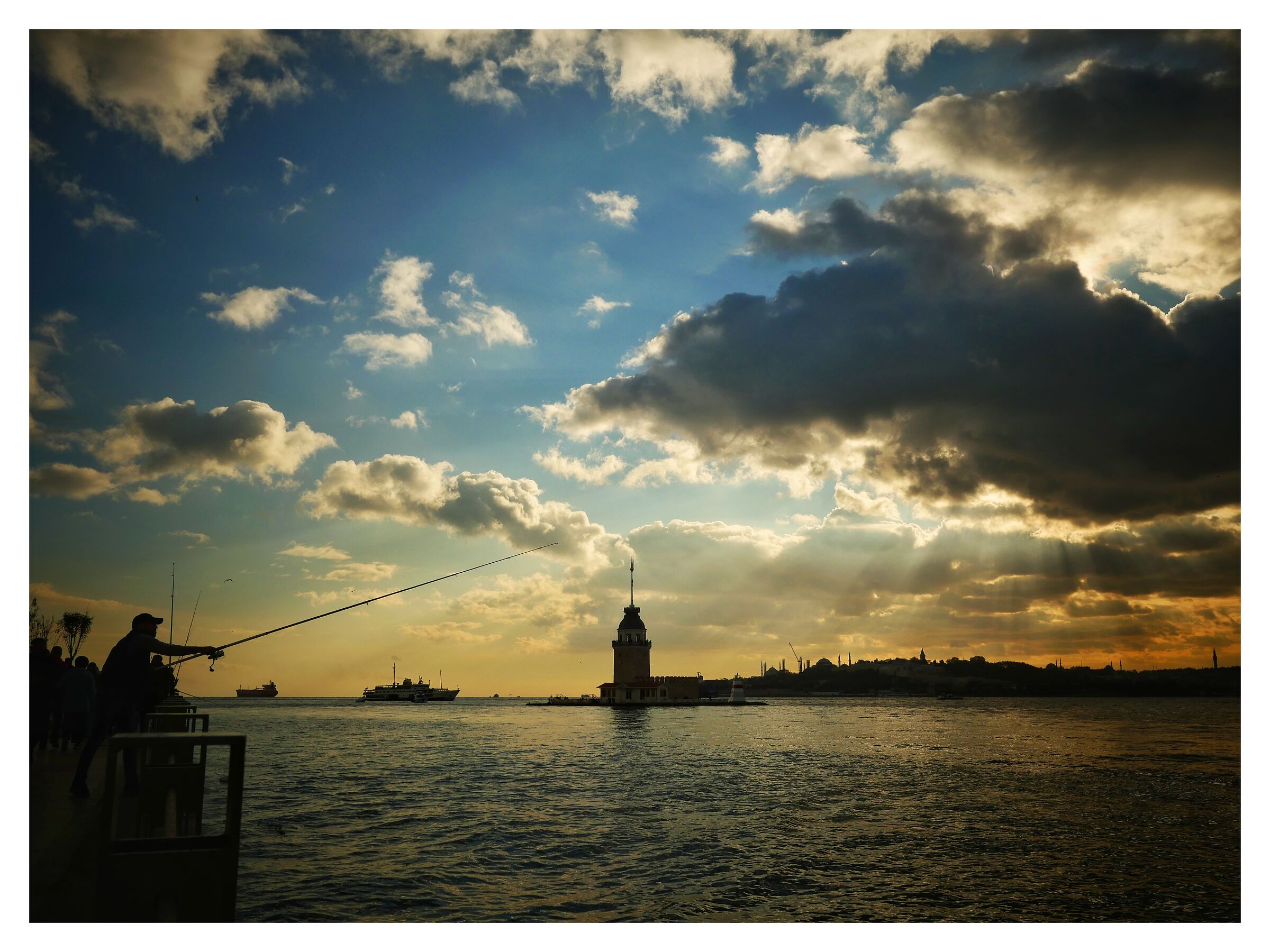 Tramonto sul Bosforo