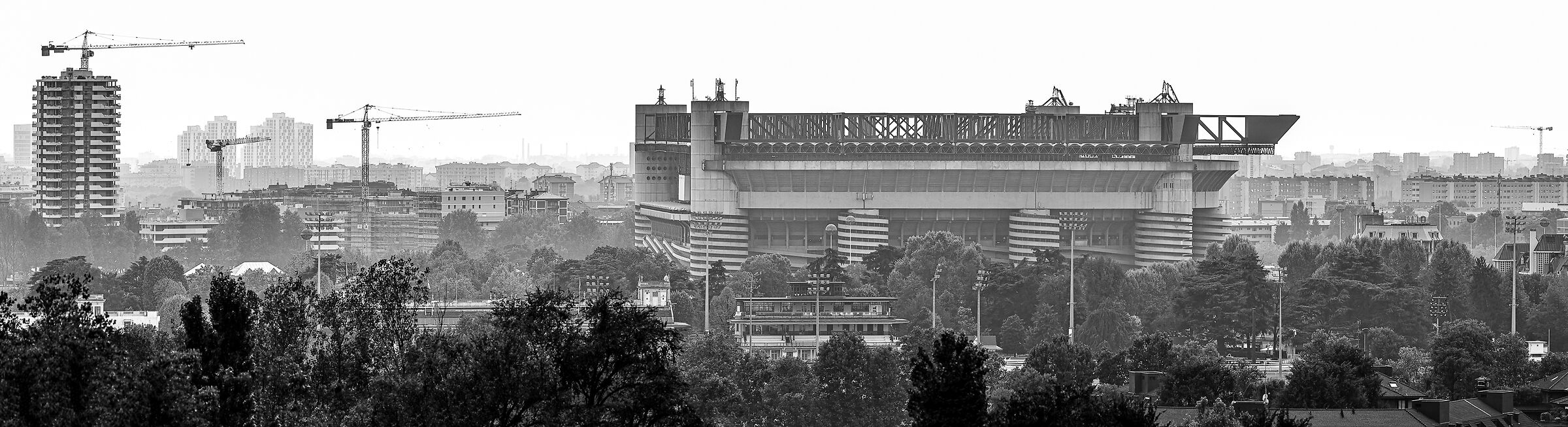 San Siro from Monte Stella