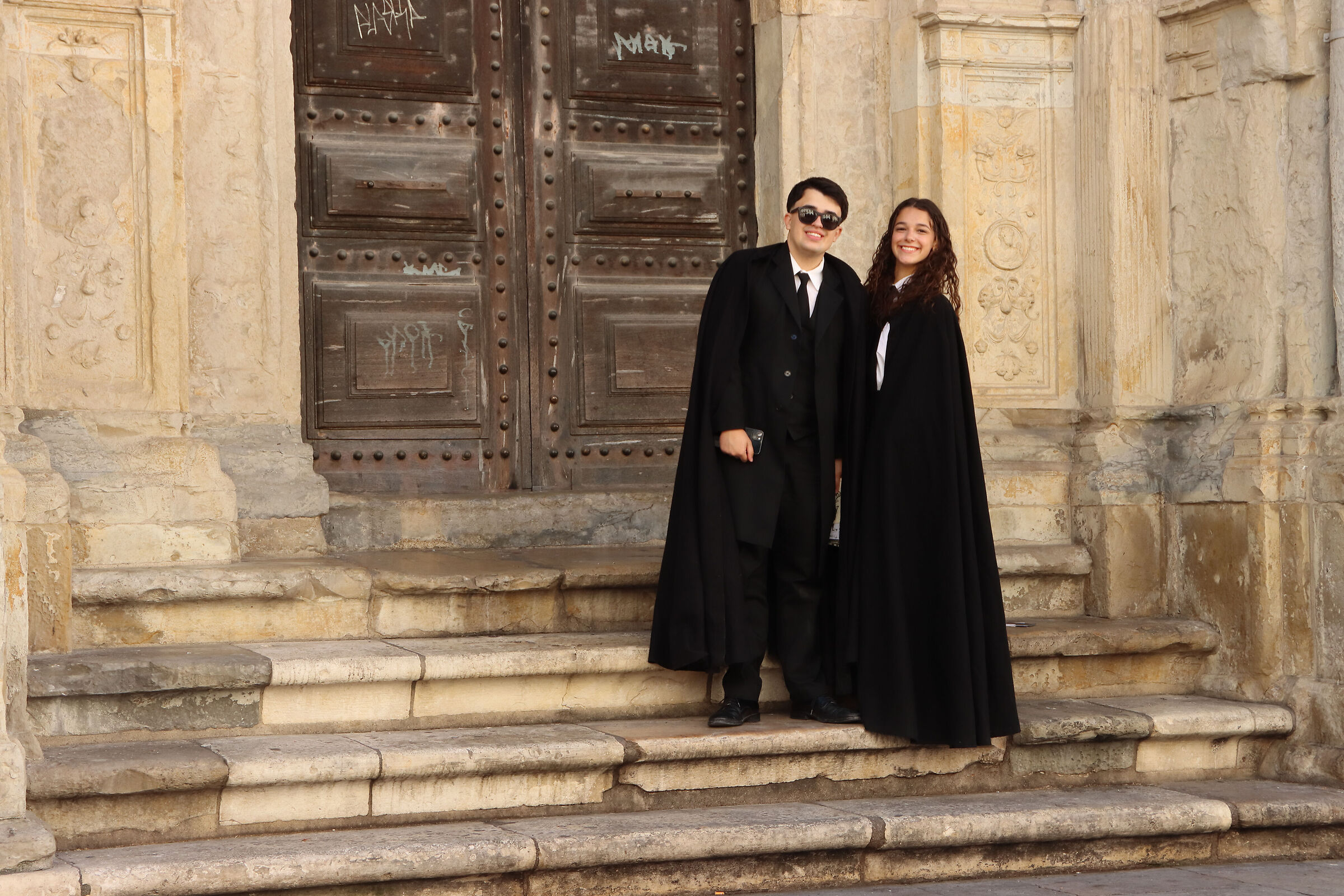graduating students in Coimbra