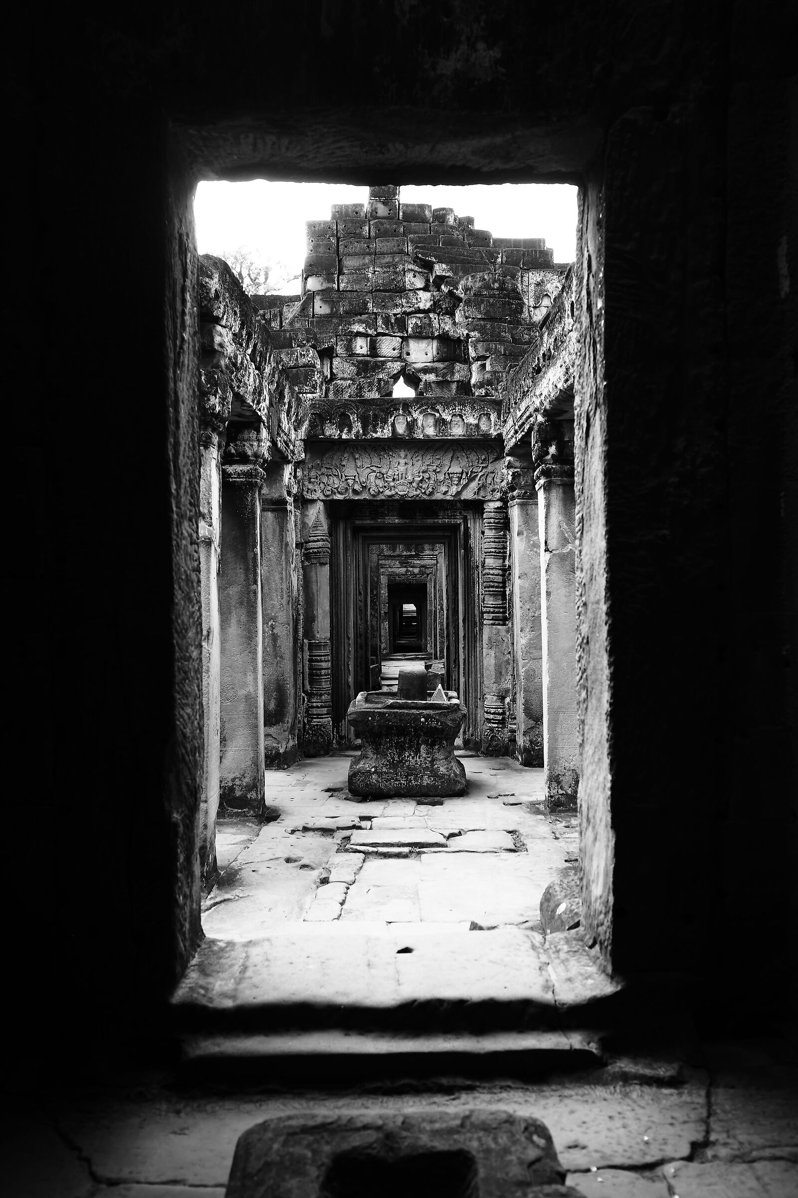 Preah Khan's Corridors and Arcades