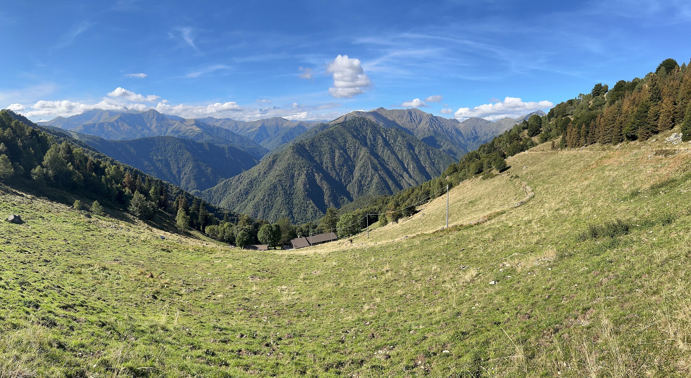 Slide to the mountains